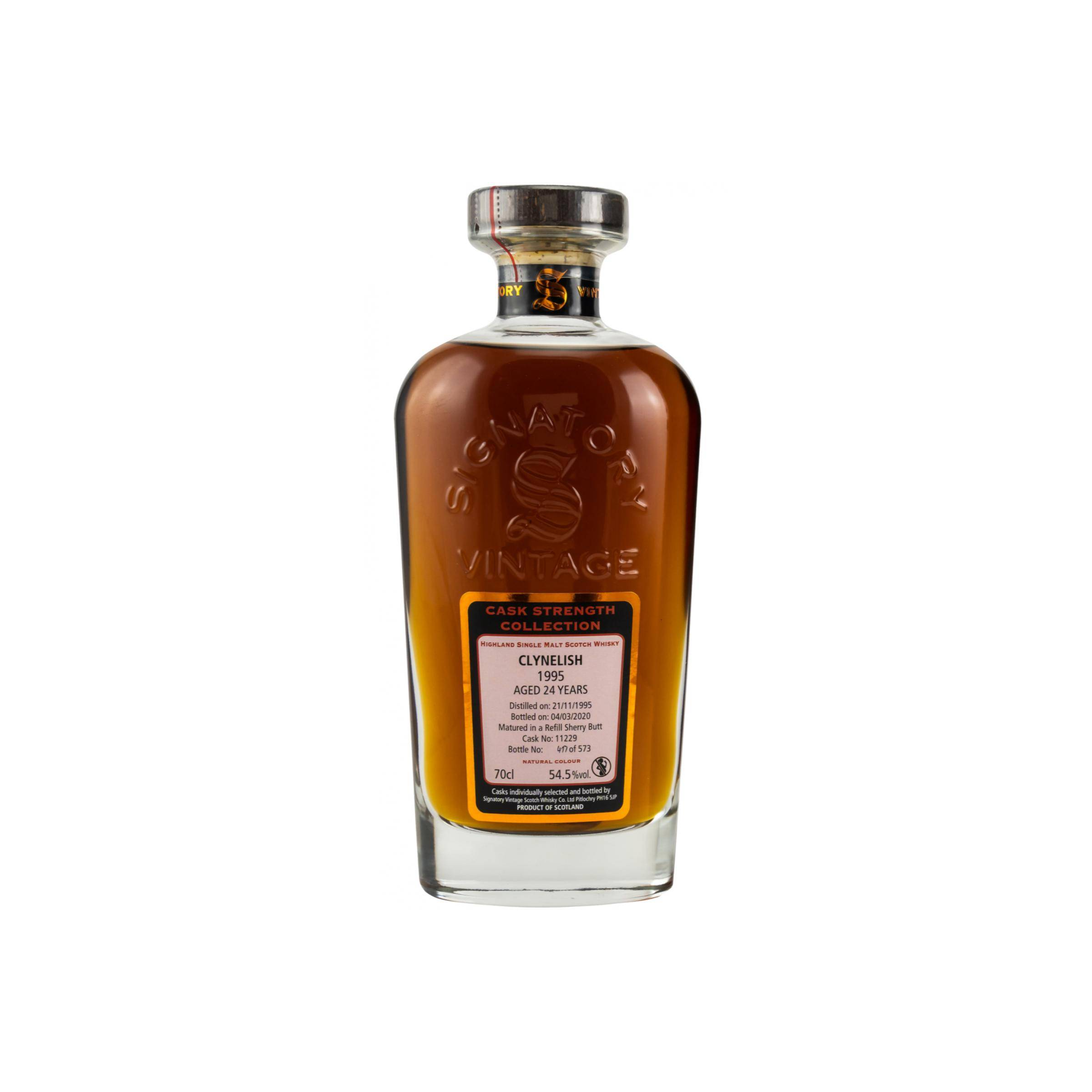 Clynelish Cask Strength Collection 1995 24 Years Single Malt Whisky