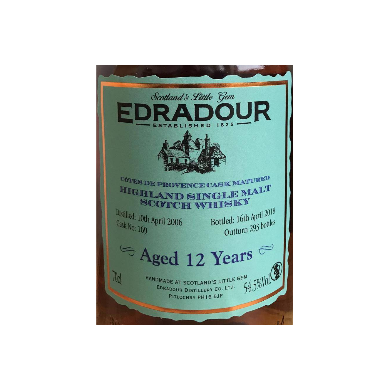 Edradour 2006 12 Years Single Malt Whisky 3
