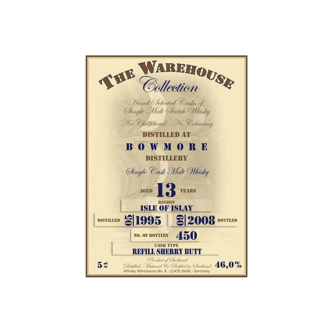 Bowmore 1995 13 Years Single Malt Whisky 3