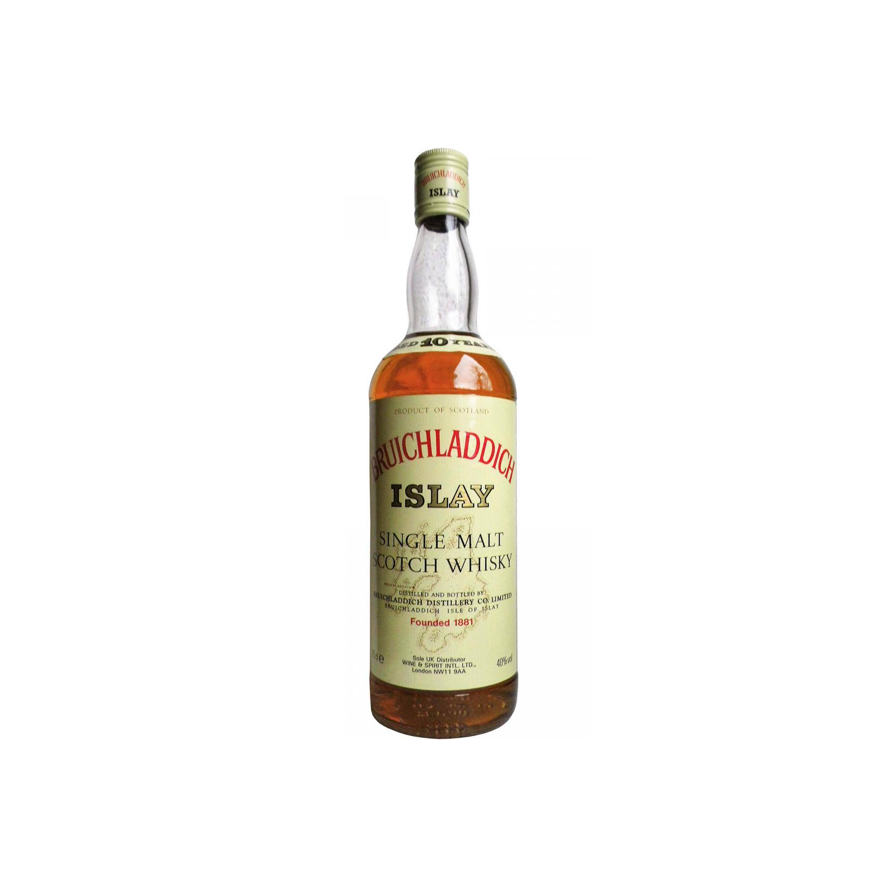 Bruichladdich 10 Years Single Malt Whisky