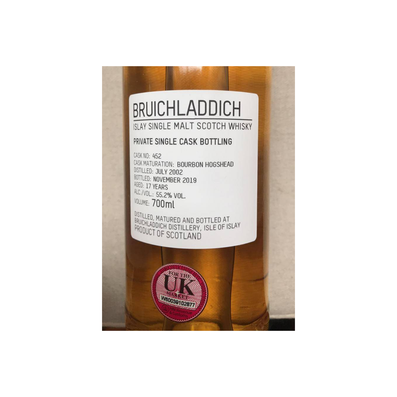 Bruichladdich 2002 17 Years Single Malt Whisky 2