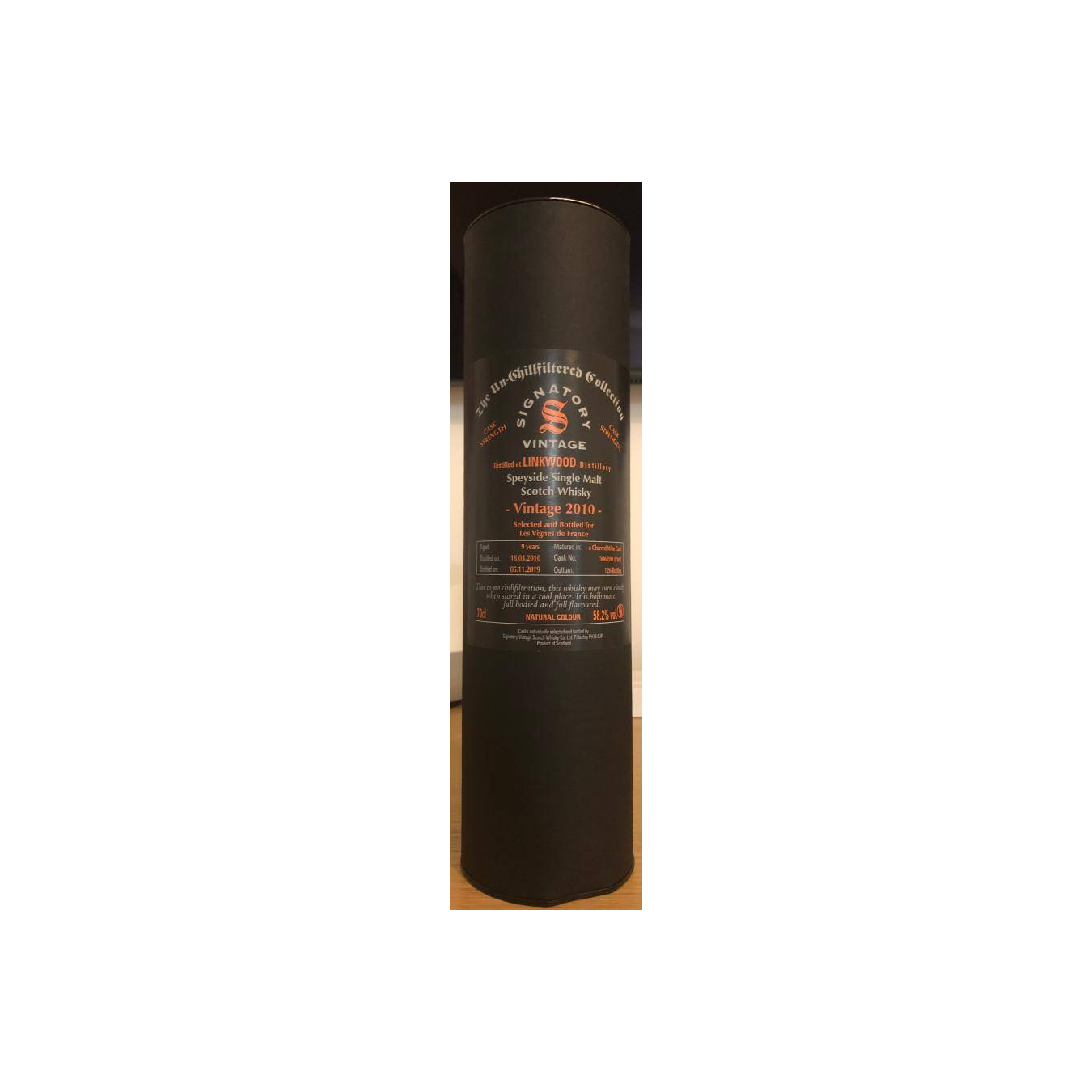 Linkwood The Un-Chillfiltered Collection 2010 9 Years Single Malt Whisky