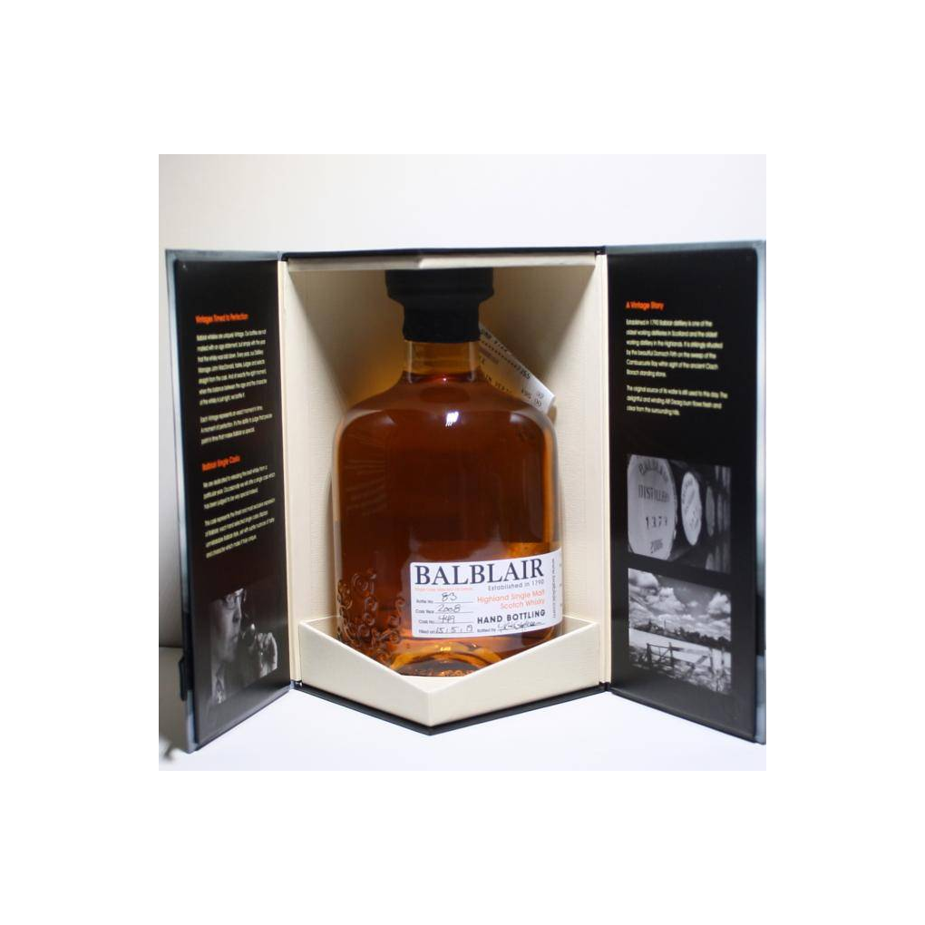 Balblair 2008 11 Years Single Malt Whisky 2