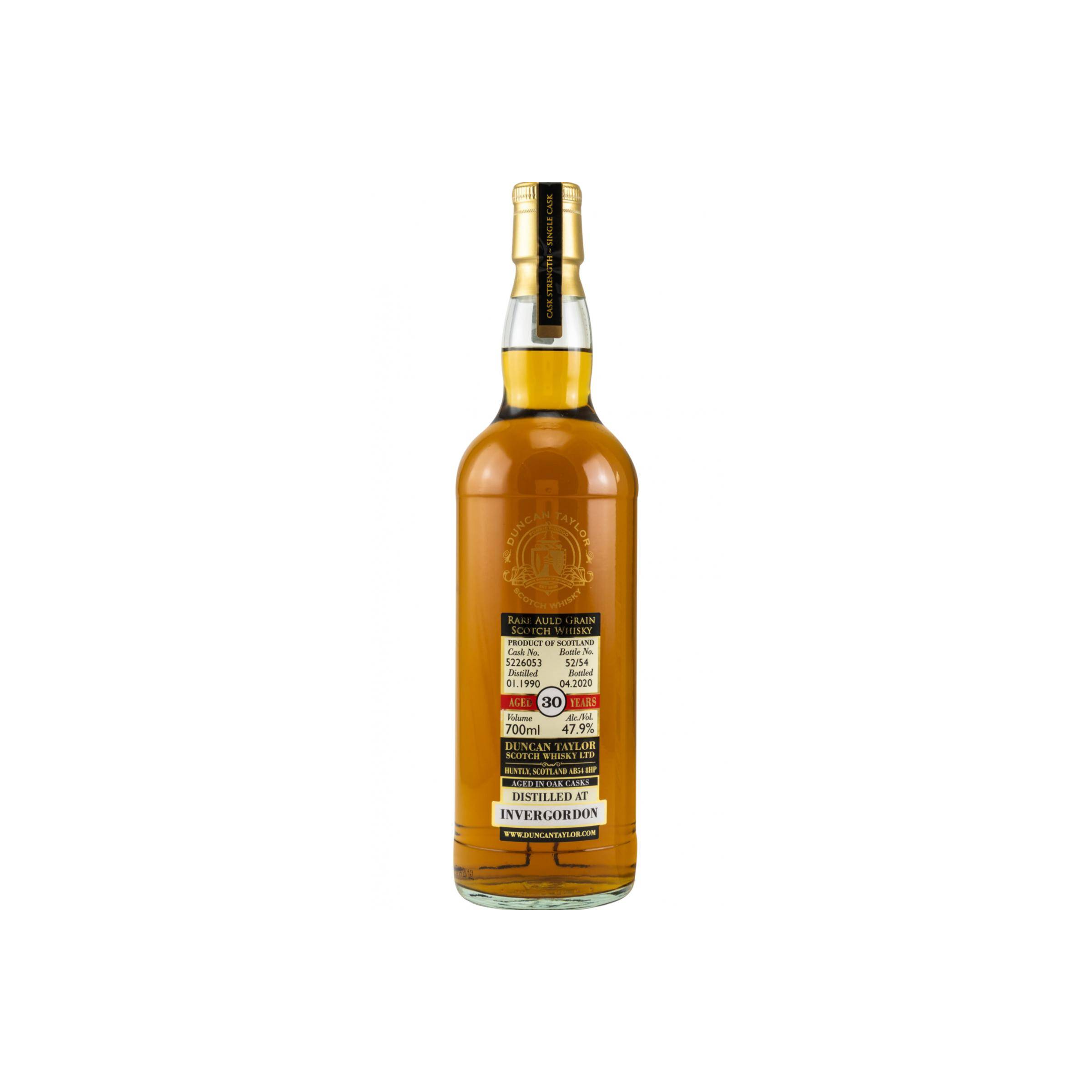 Invergordon 1990 30 Years Single Grain Whisky