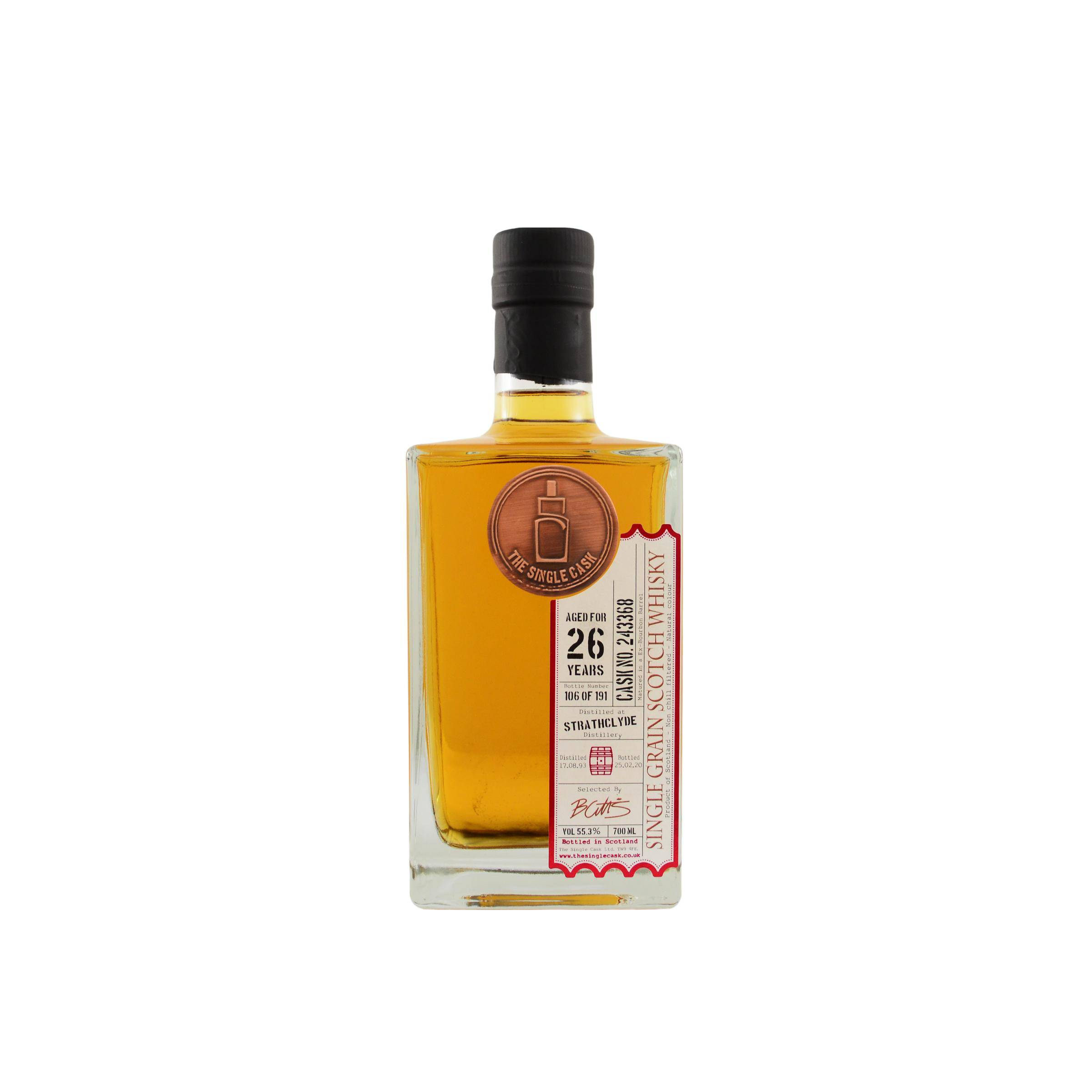 Strathclyde 1993 26 Years Single Grain Whisky