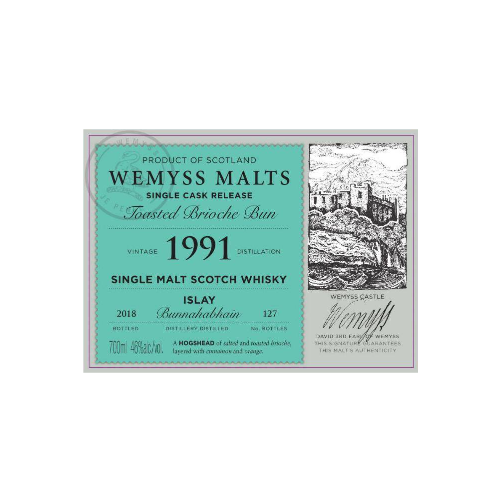 Bunnahabhain 1991 27 Years Single Malt Whisky 3