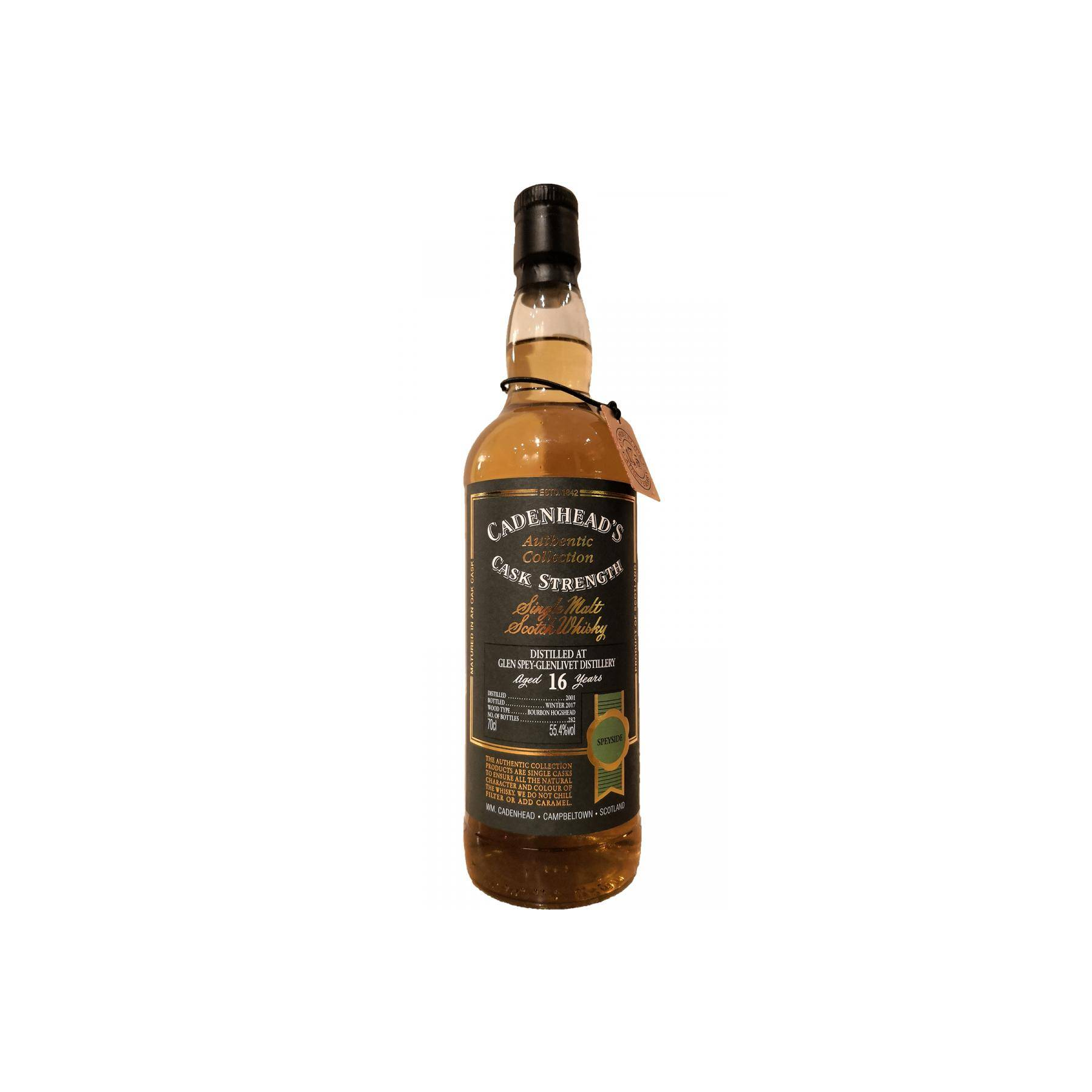 Glen Spey Authentic Collection 2001 16 Years Single Malt Whisky