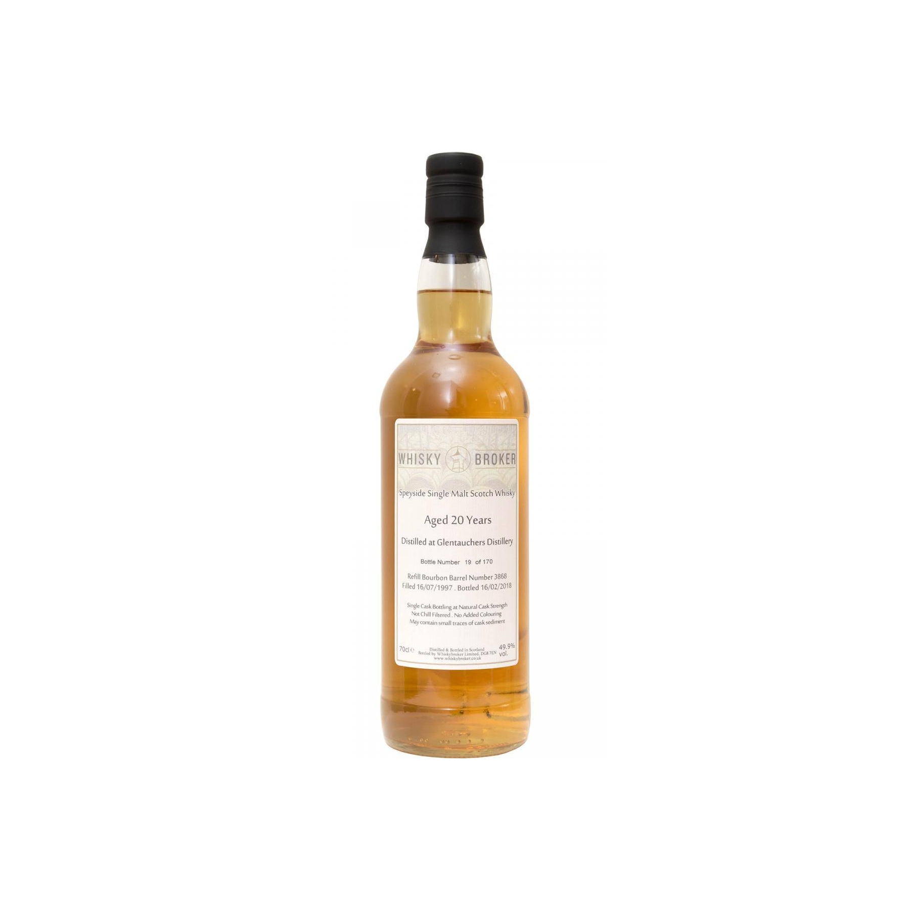 Glentauchers 1997 20 Years Single Malt Whisky