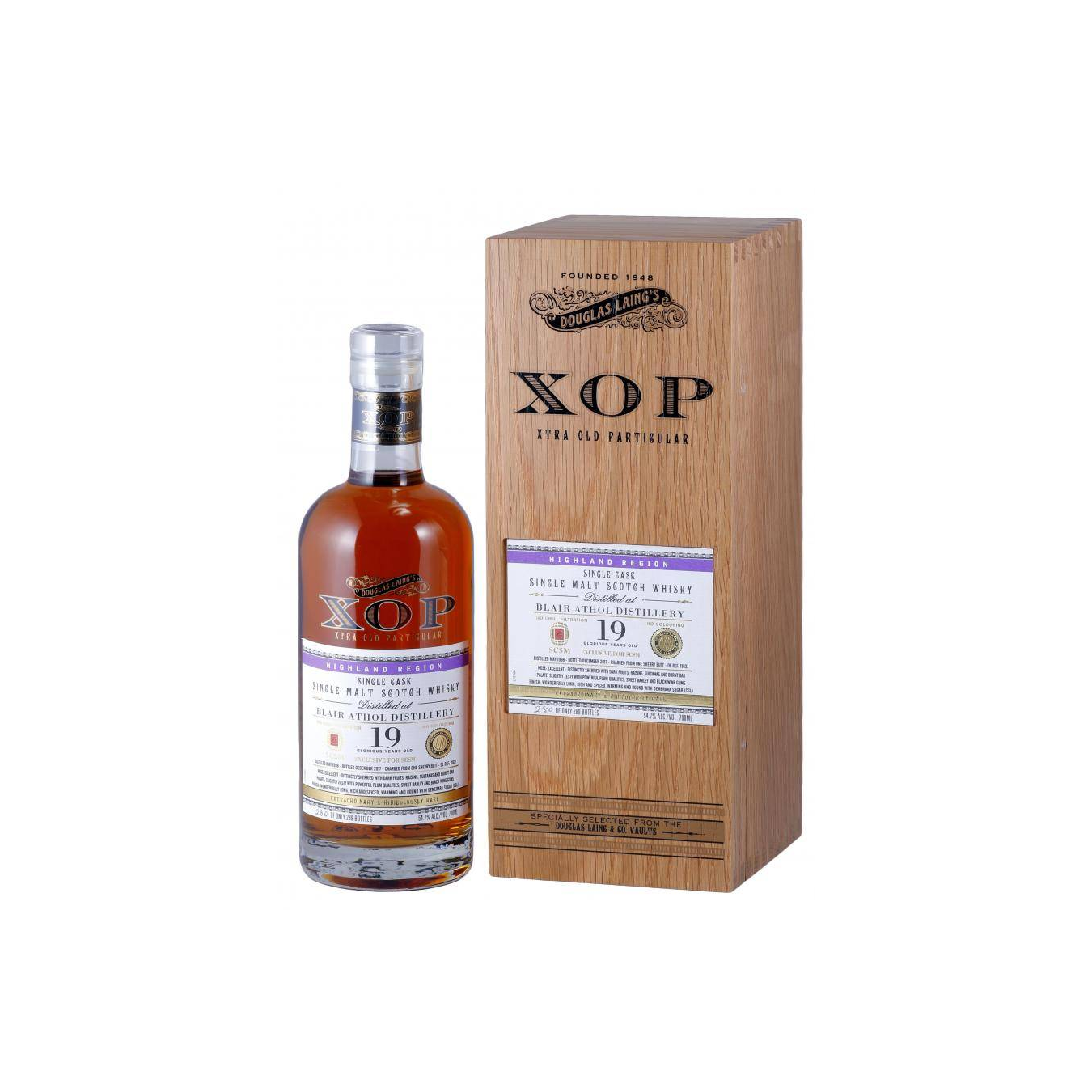 Blair Athol 1998 19 Years Single Malt Whisky