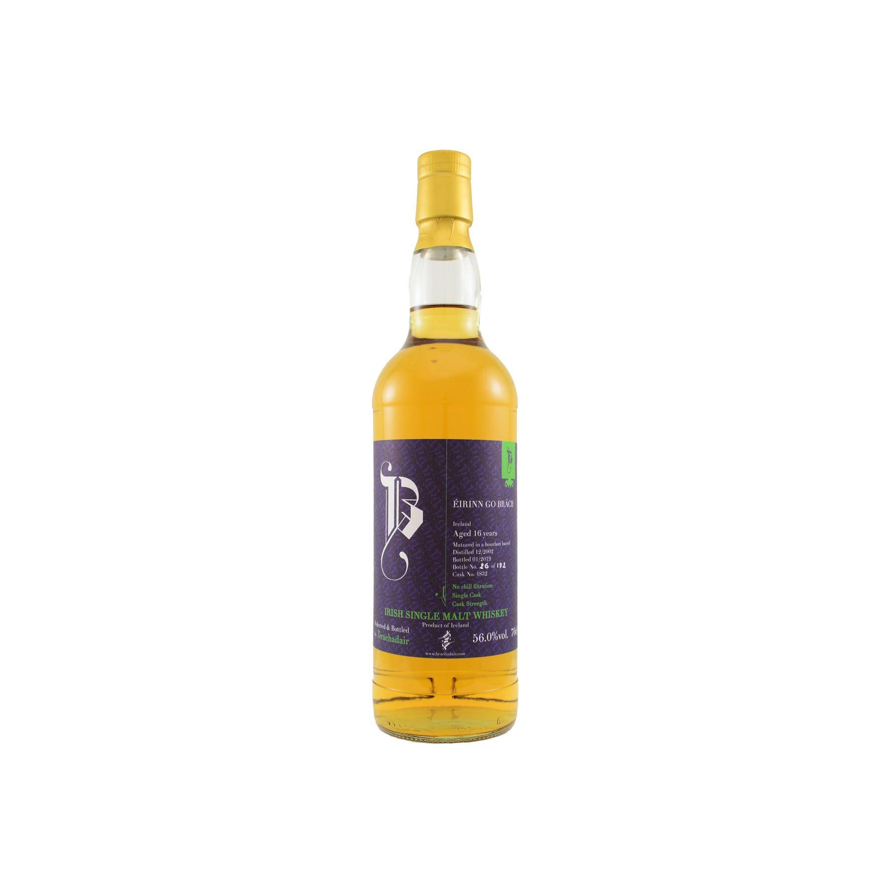 Irish Single Malt Whiskey 2002 Brd