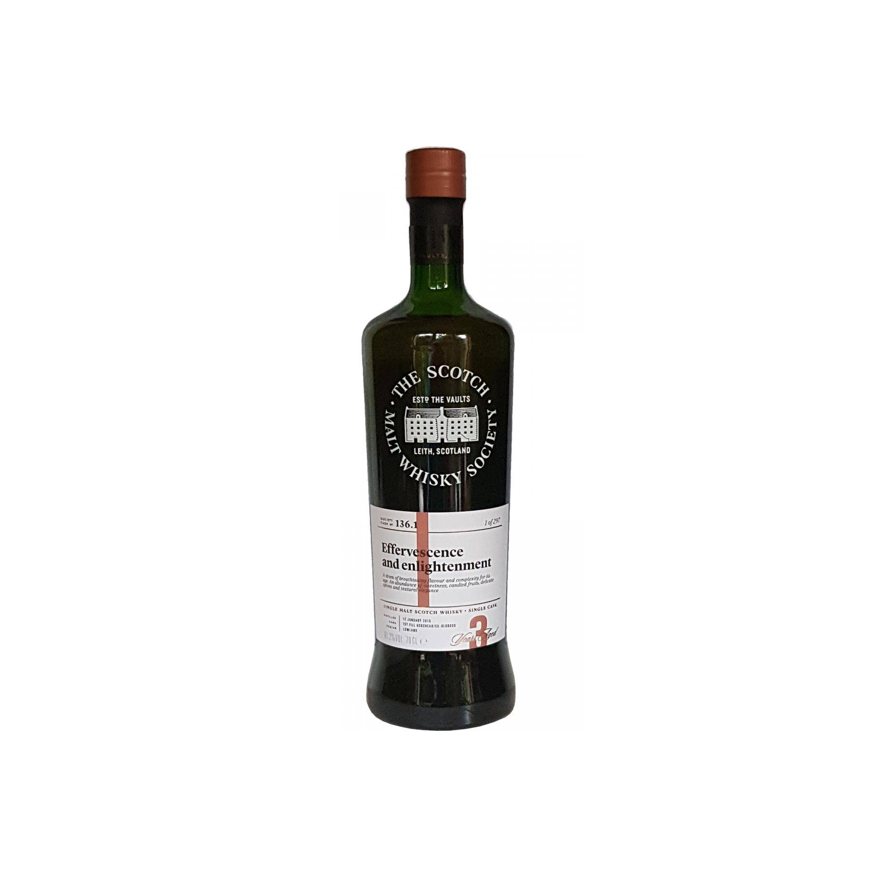 The Scotch Malt Whisky Society 2015 3 Years Single Malt Whisky
