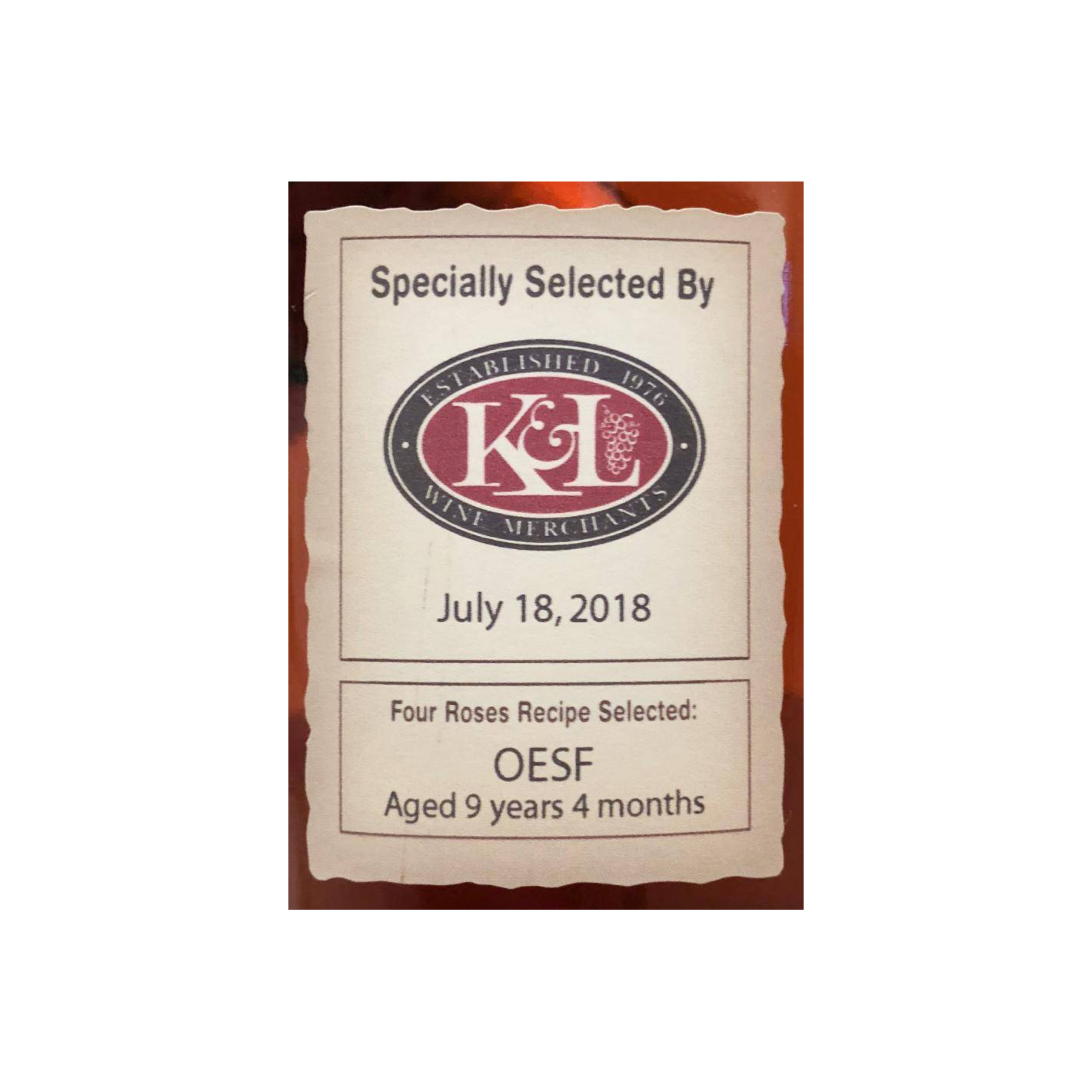 Four Roses 9 Years Bourbon Whisky 2