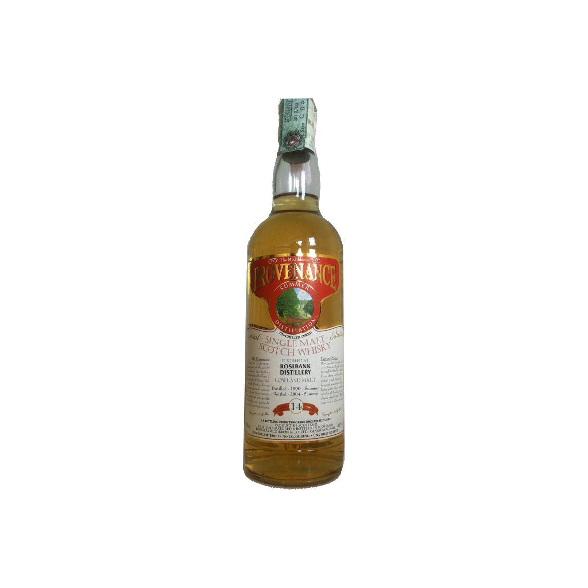 Rosebank McGibbon's Provenance 1990 14 Years Single Malt Whisky 2