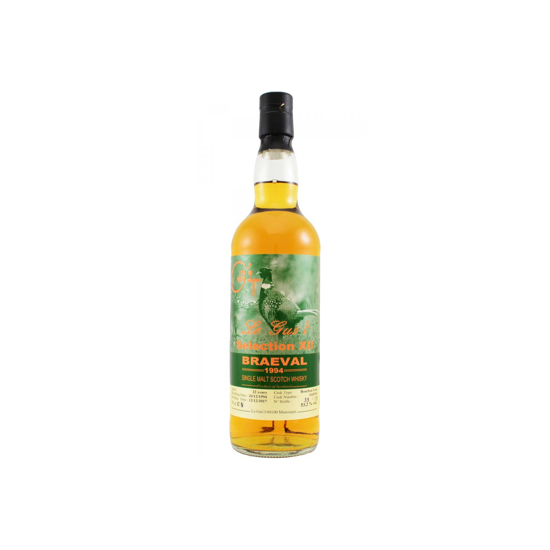 Braeval 1994 22 Years Single Malt Whisky