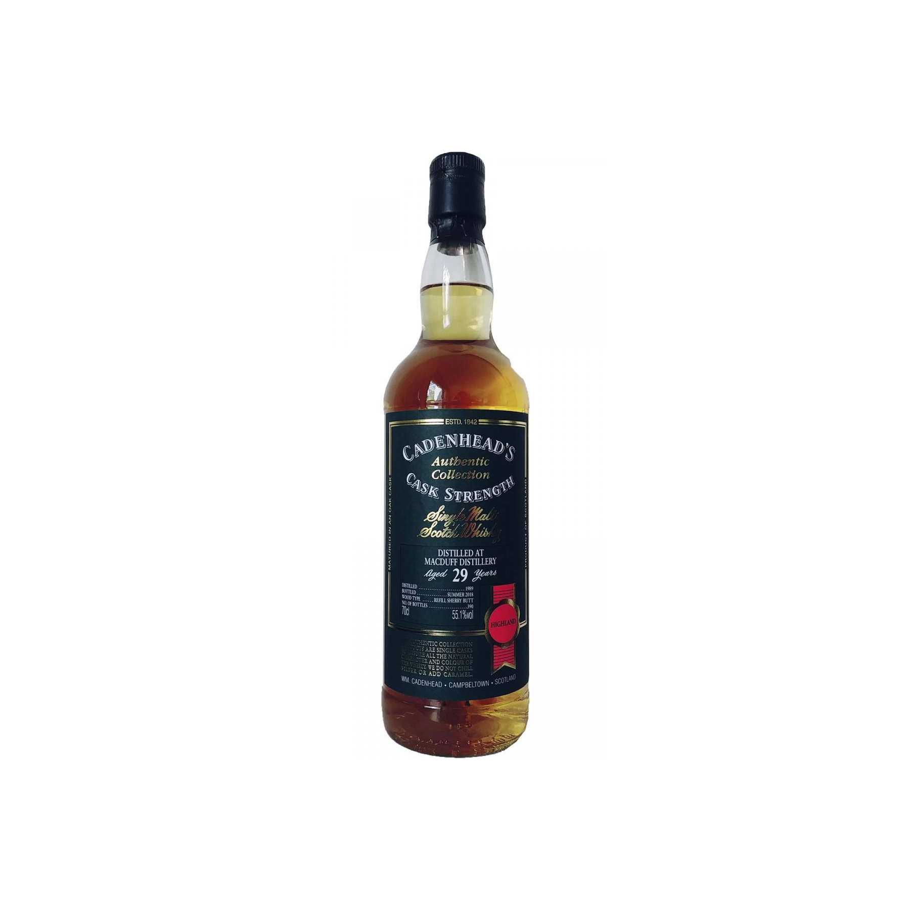 Macduff Authentic Collection 1989 29 Years Single Malt Whisky