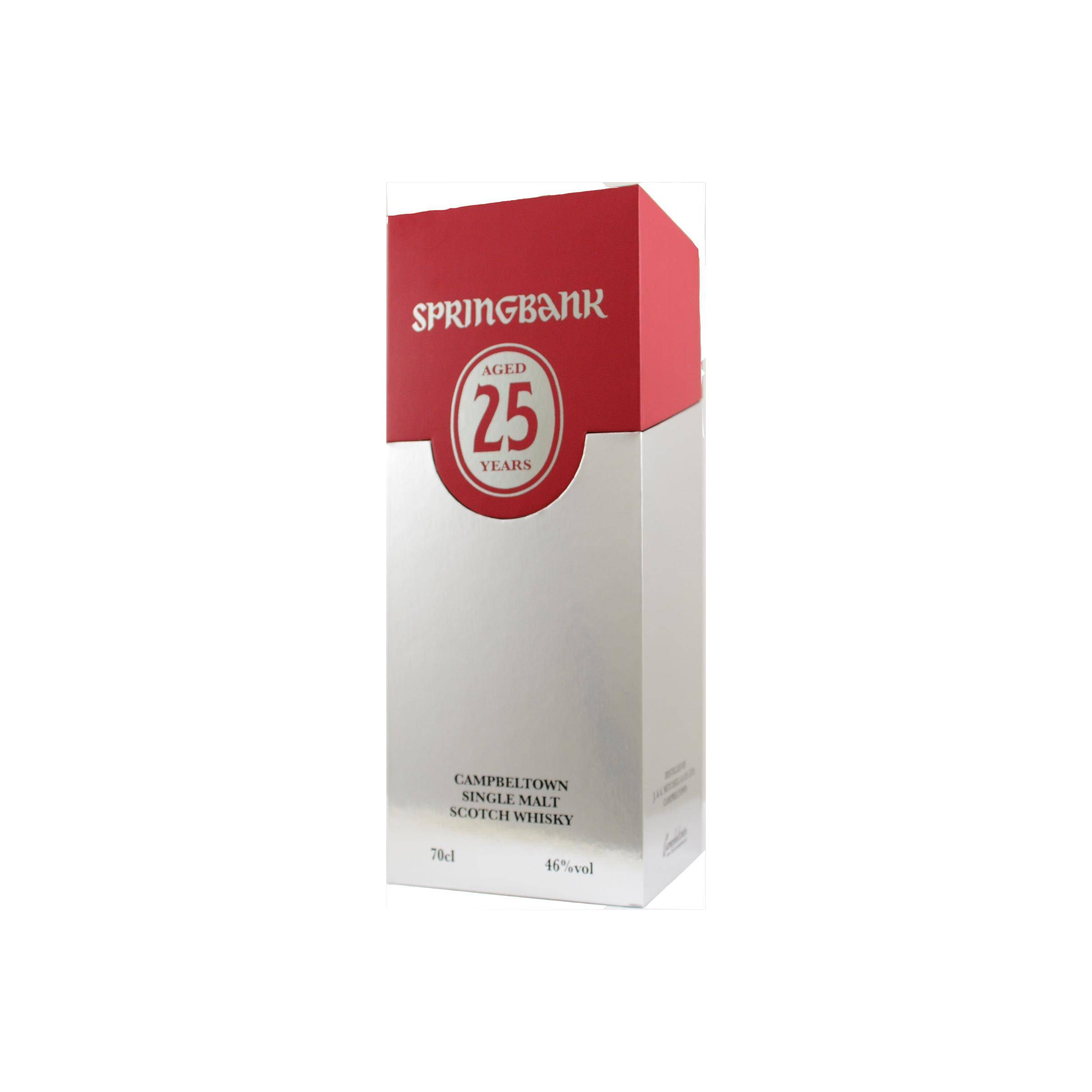 Springbank Limited Edition 25 Years Single Malt Whisky 3