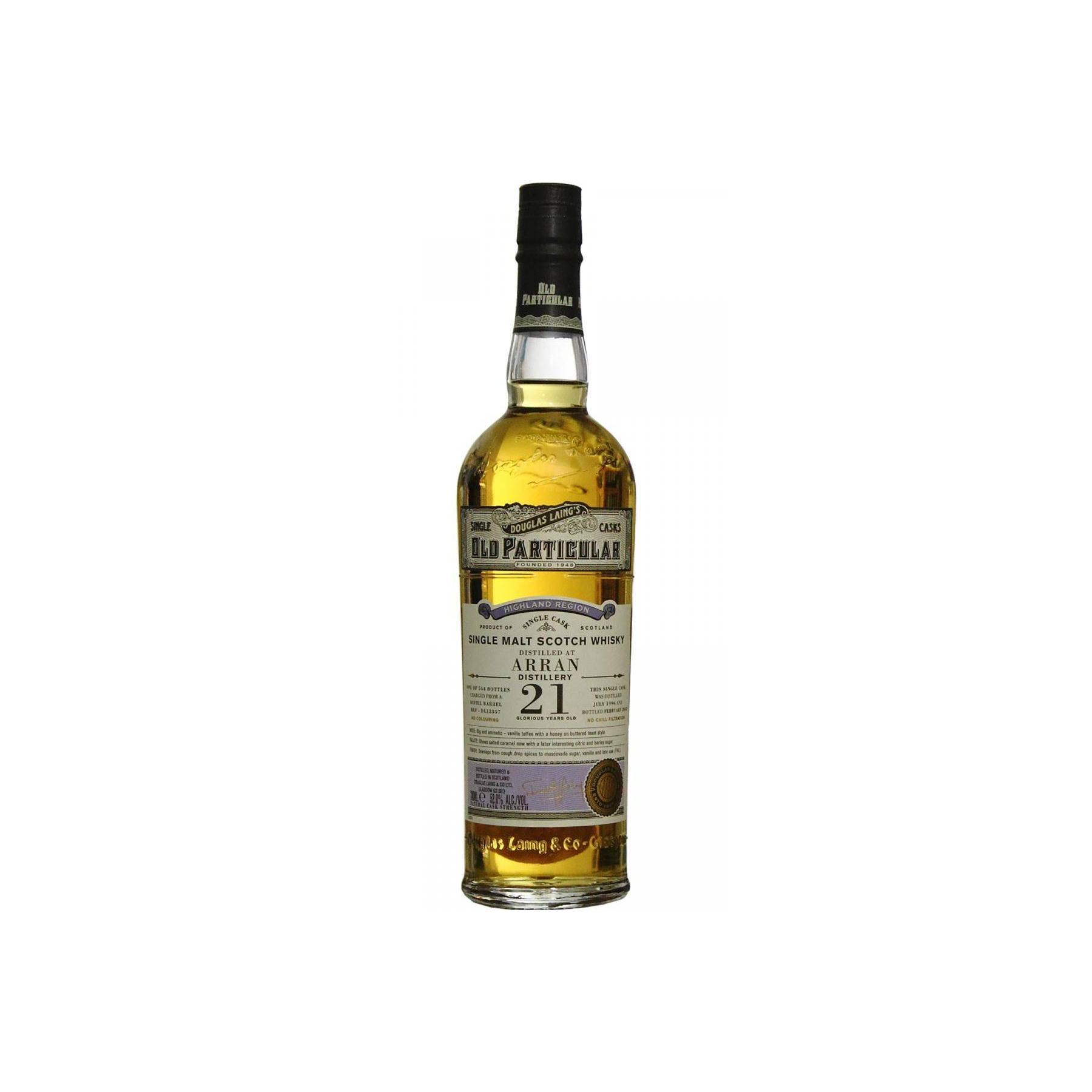 Arran Old Particular 1996 21 Years Single Malt Whisky