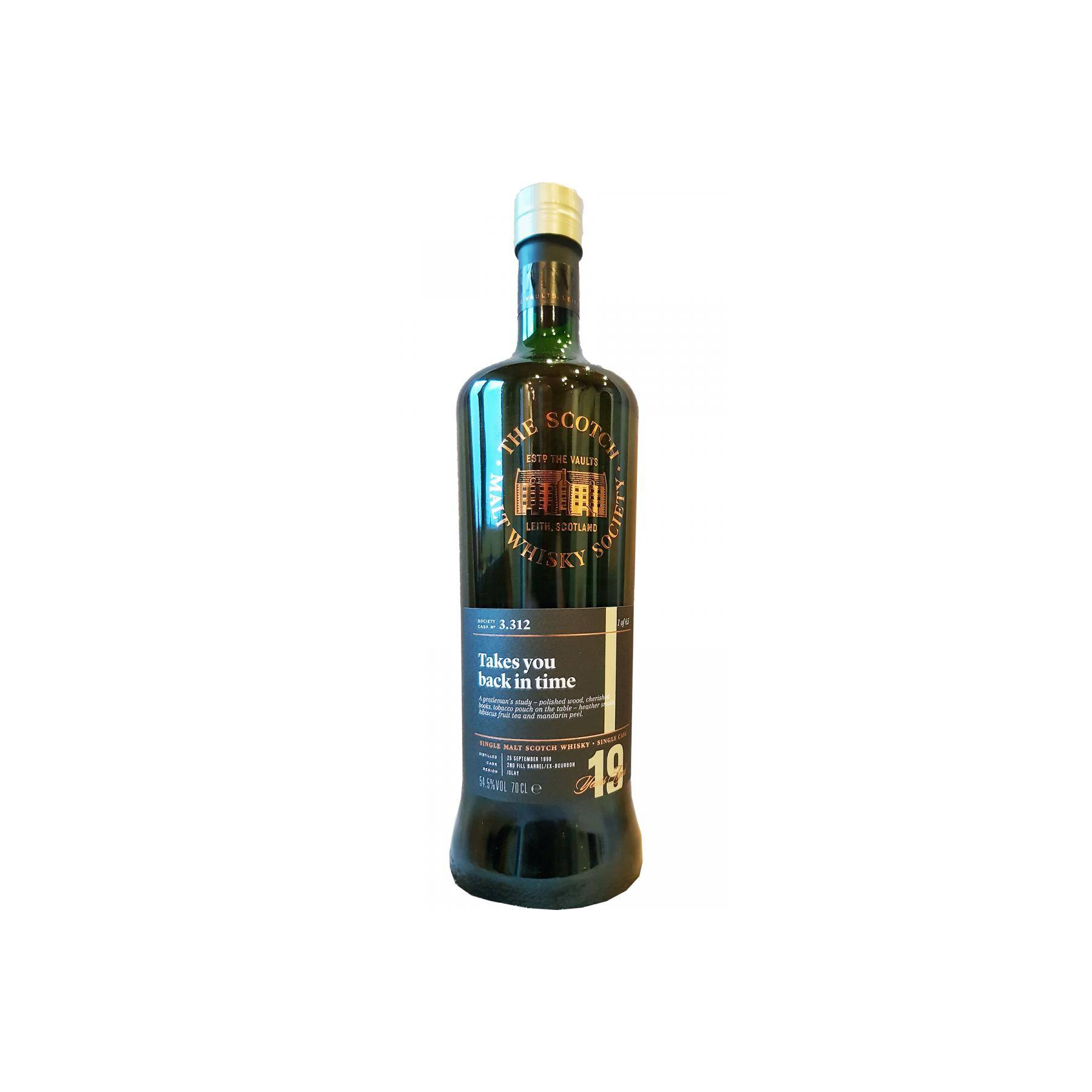 The Scotch Malt Whisky Society 1998 19 Years Single Malt Whisky