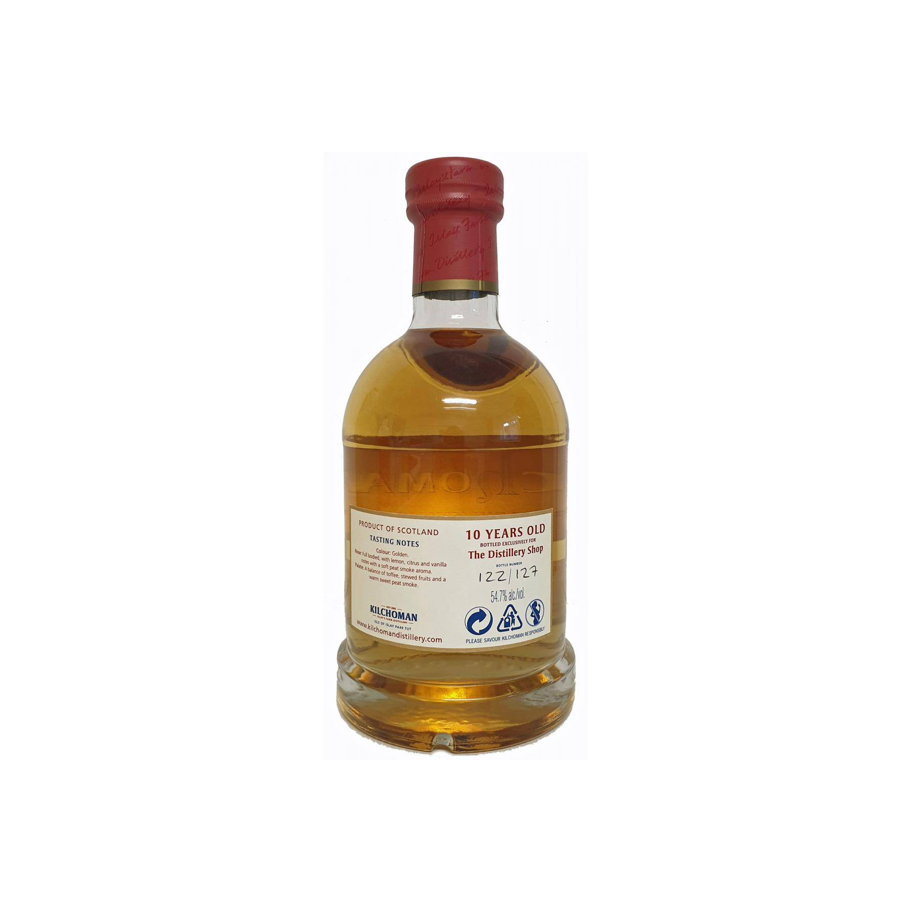 Kilchoman 2007 10 Years Single Malt Whisky 2