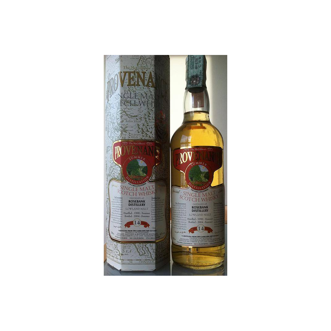 Rosebank McGibbon's Provenance 1990 14 Years Single Malt Whisky