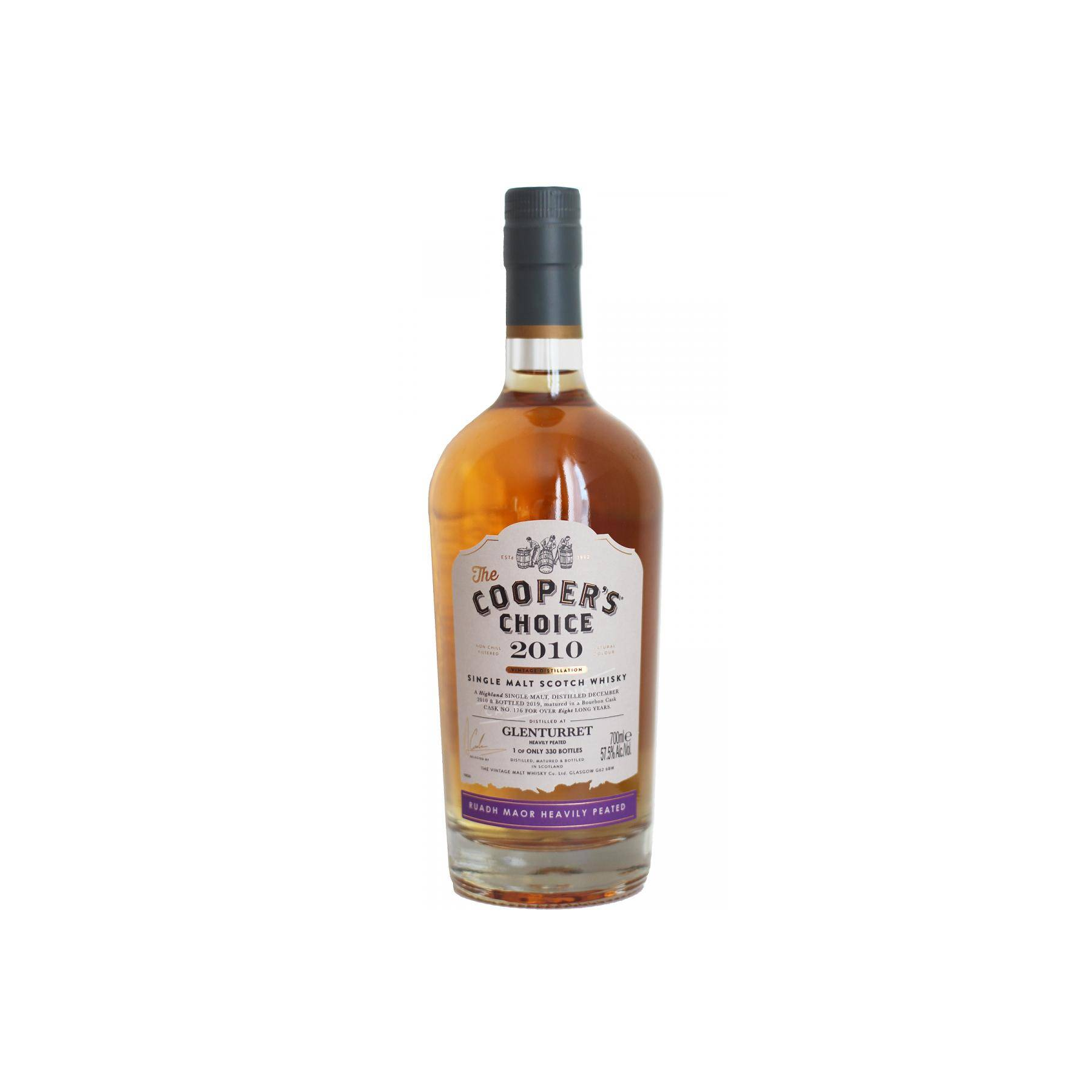 The Glenturret The Cooper's Choice 2010 8 Years Single Malt Whisky