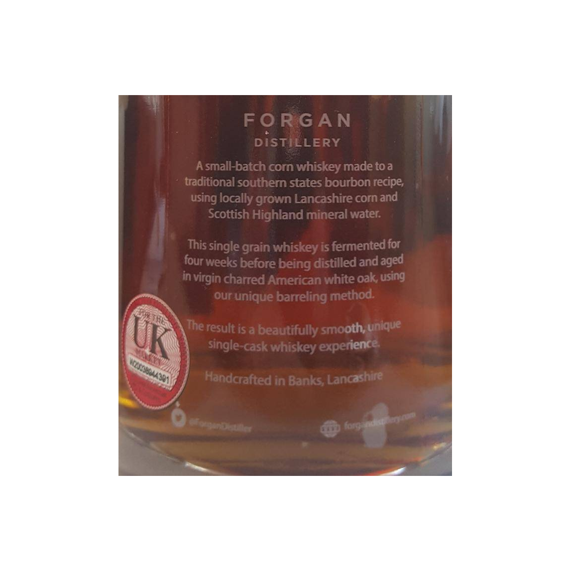 Forgan Corn Whiskey 3