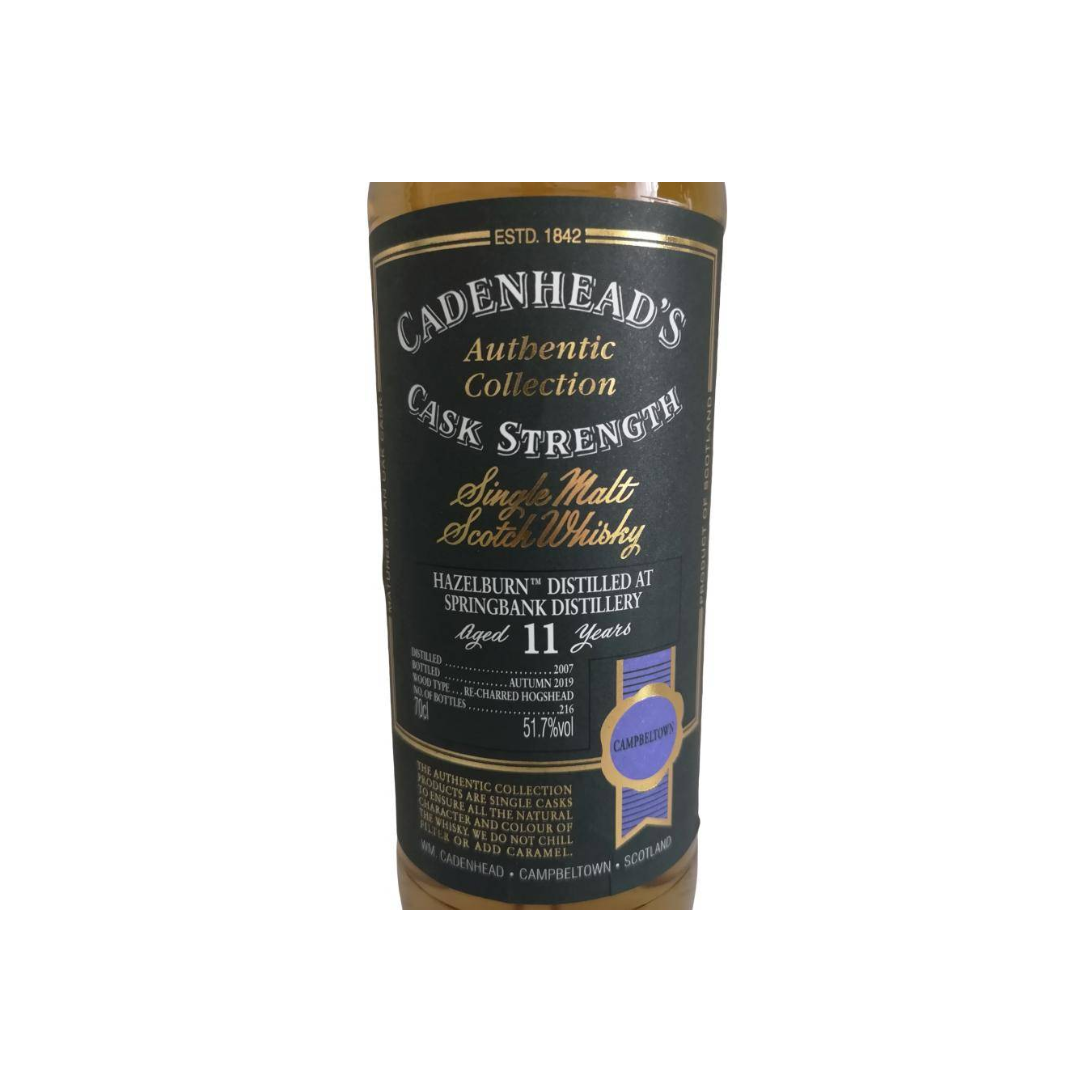 Springbank Authentic Collection 2007 11 Years Single Malt Whisky 2