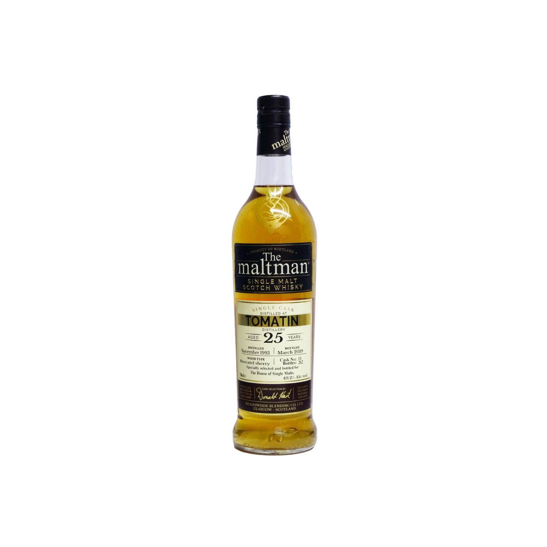 Tomatin 1993 25 Years Single Malt Whisky
