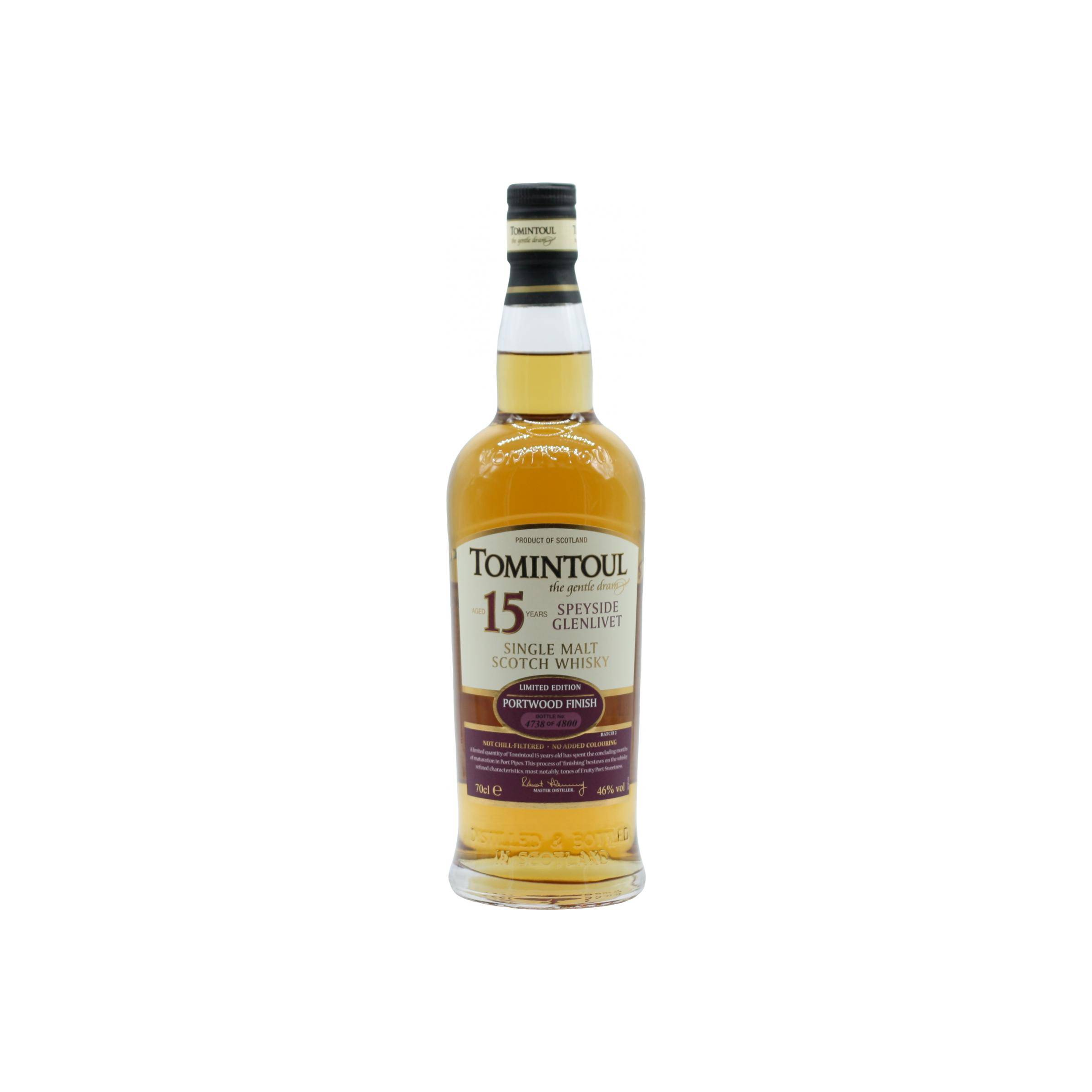 Tomintoul 15 Years Single Malt Whisky