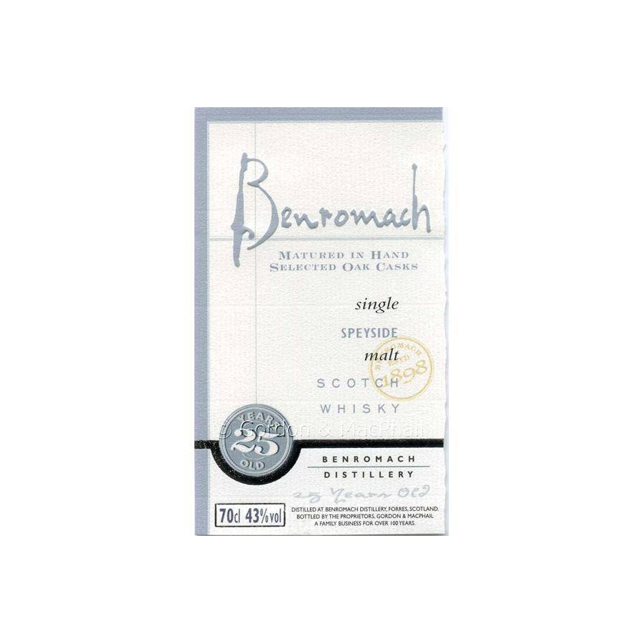 Benromach 25 Years Single Malt Whisky 2