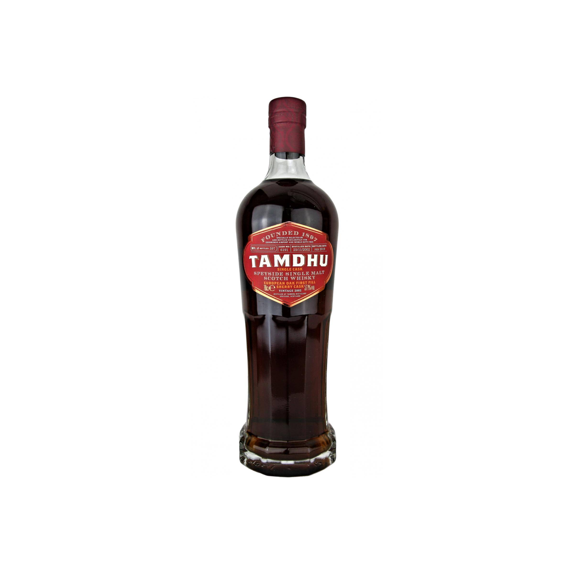 Tamdhu Single Cask 2002 16 Years Single Malt Whisky