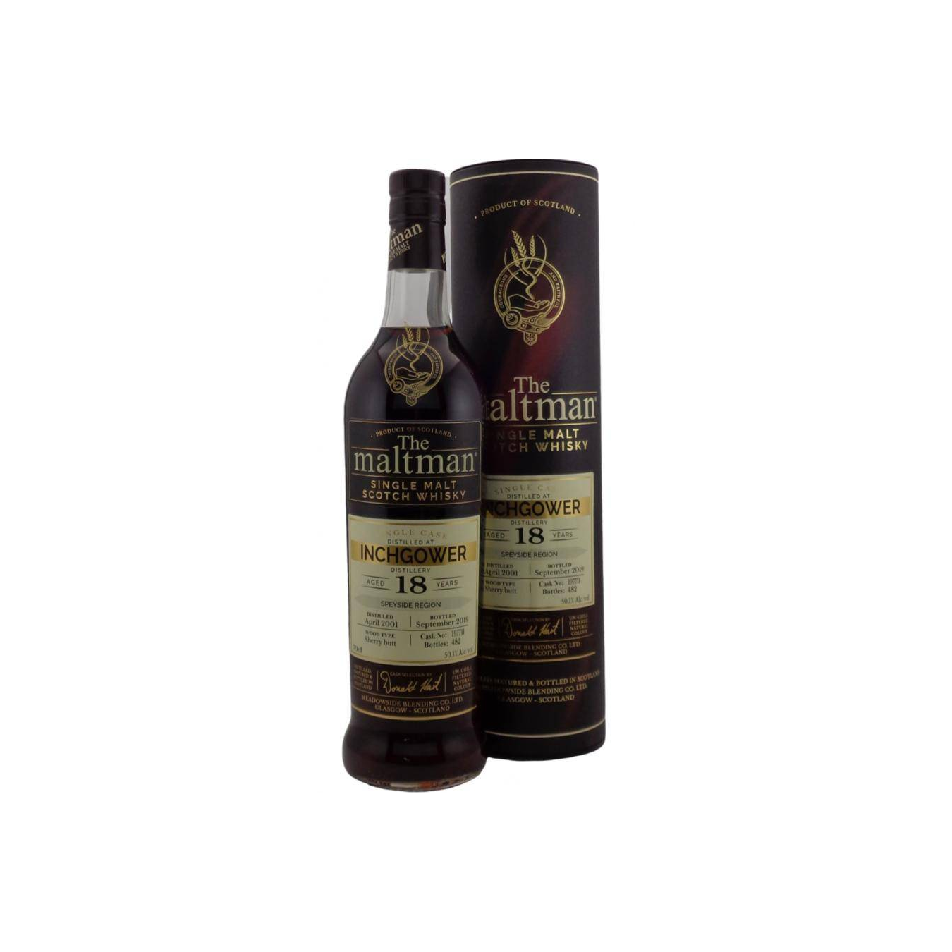 Inchgower 2001 18 Years Single Malt Whisky 2