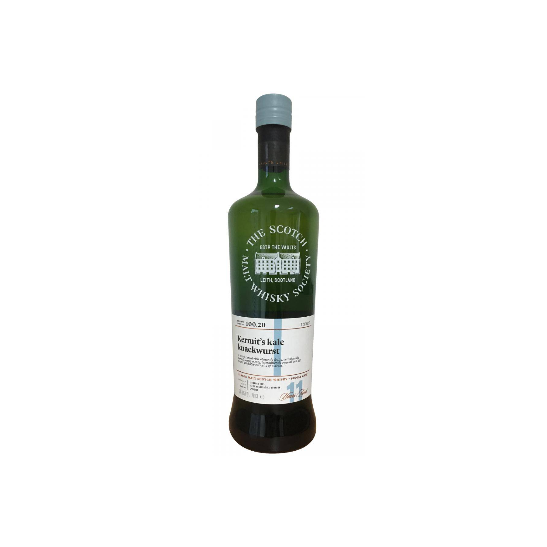 The Scotch Malt Whisky Society 2007 11 Years Single Malt Whisky