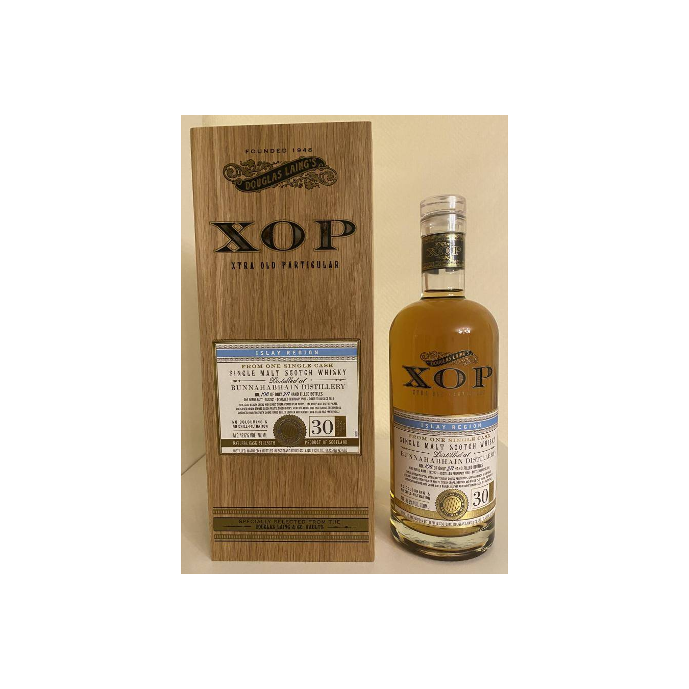 Bunnahabhain 1988 30 Years Single Malt Whisky 3