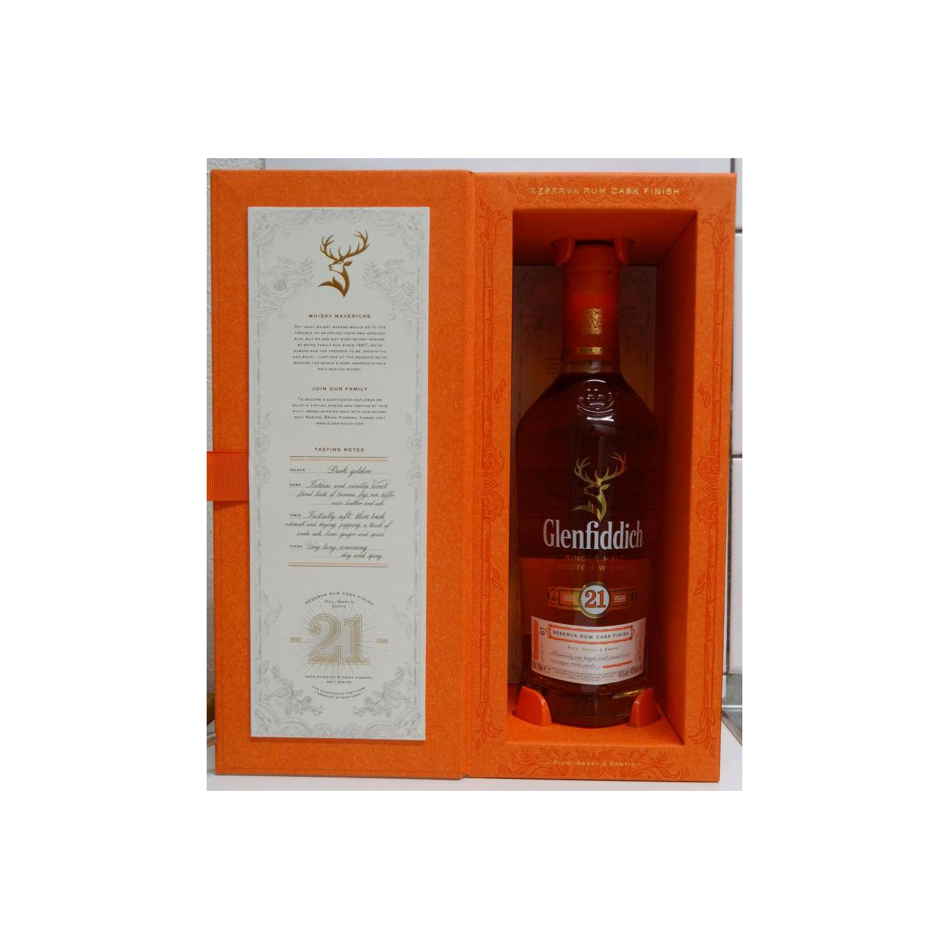 Glenfiddich 21 Years Single Malt Whisky 3