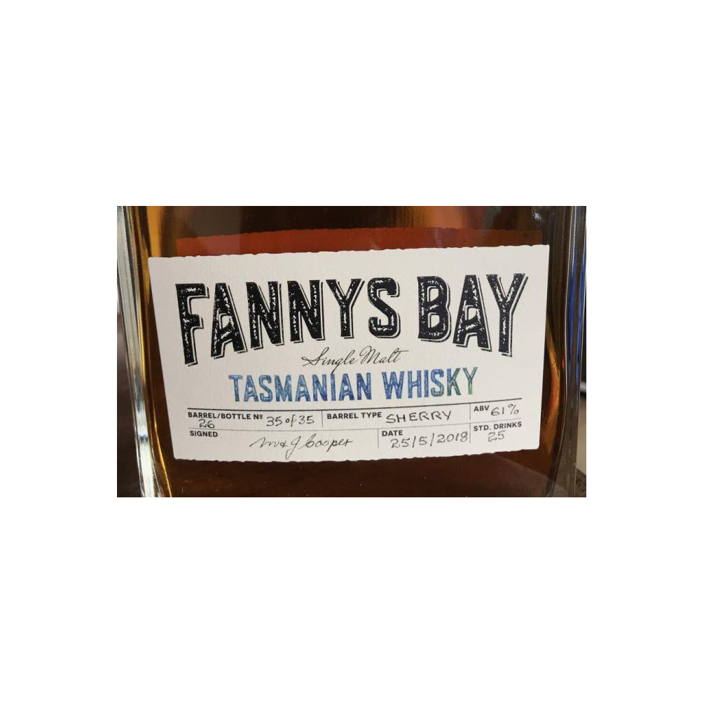 Fannys Bay Tasmanian Whisky 2