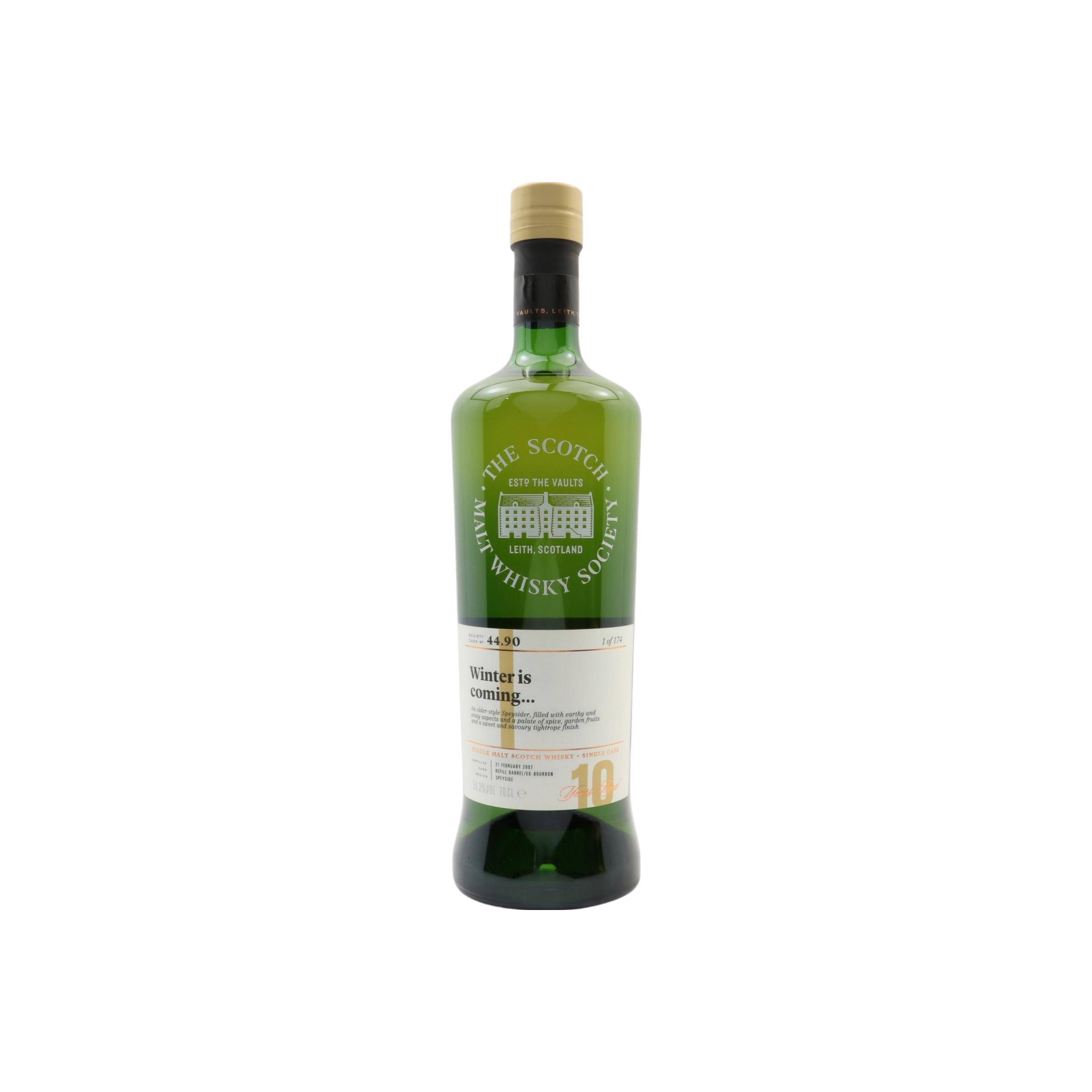 The Scotch Malt Whisky Society 2007 10 Years Single Malt Whisky