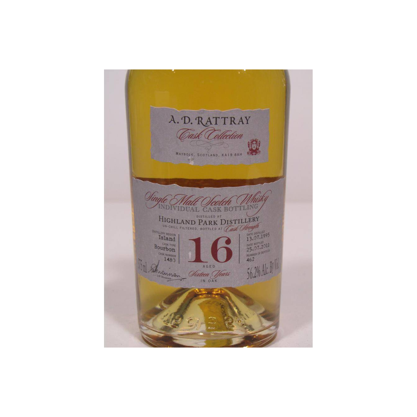 Highland Park Individual Cask Bottling 1995 16 Years Single Malt Whisky 3