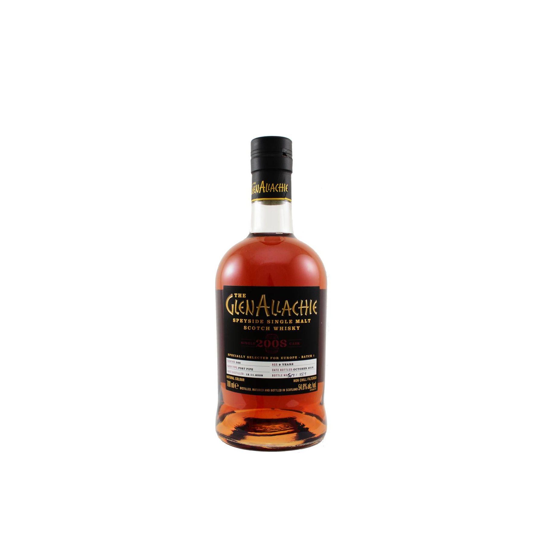 The GlenAllachie 2008 9 Years Single Malt Whisky