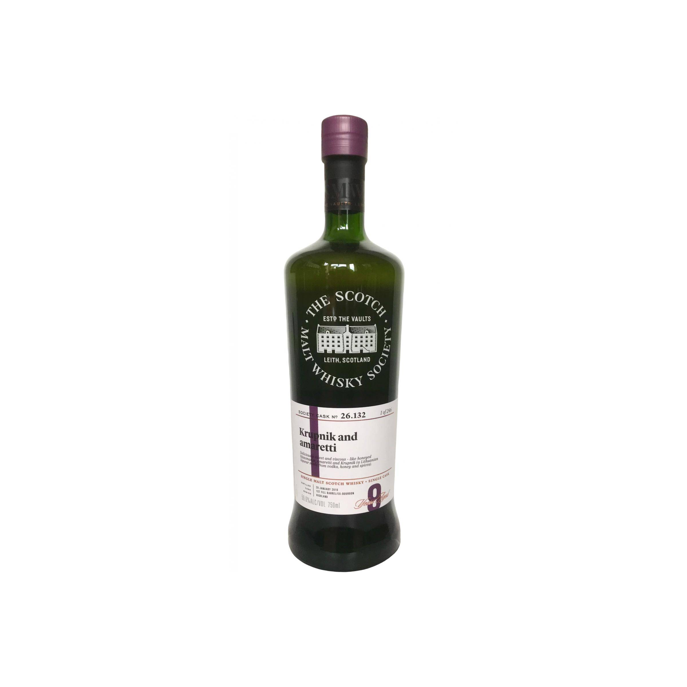 The Scotch Malt Whisky Society 2010 9 Years Single Malt Whisky