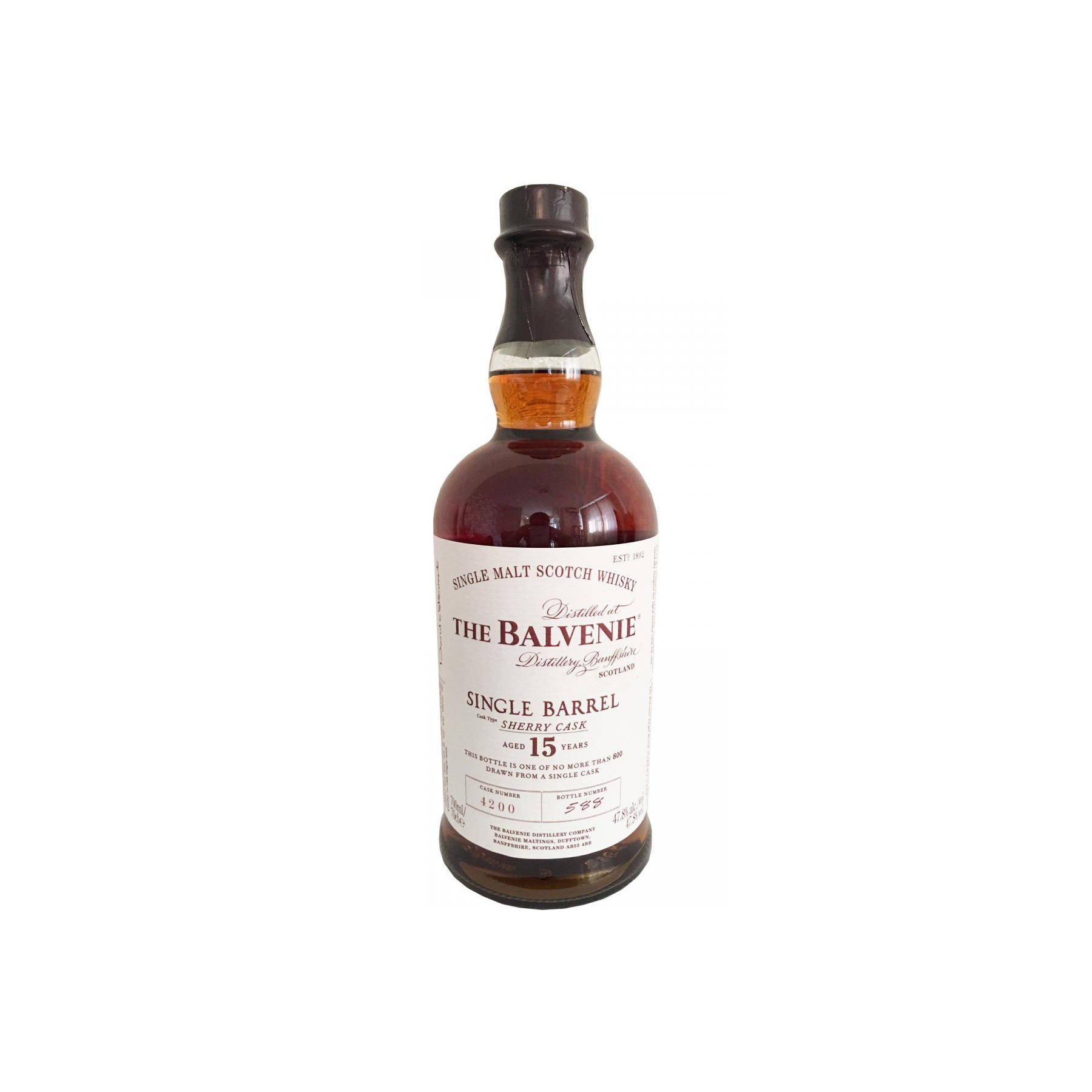 The Balvenie 15 Years Single Malt Whisky
