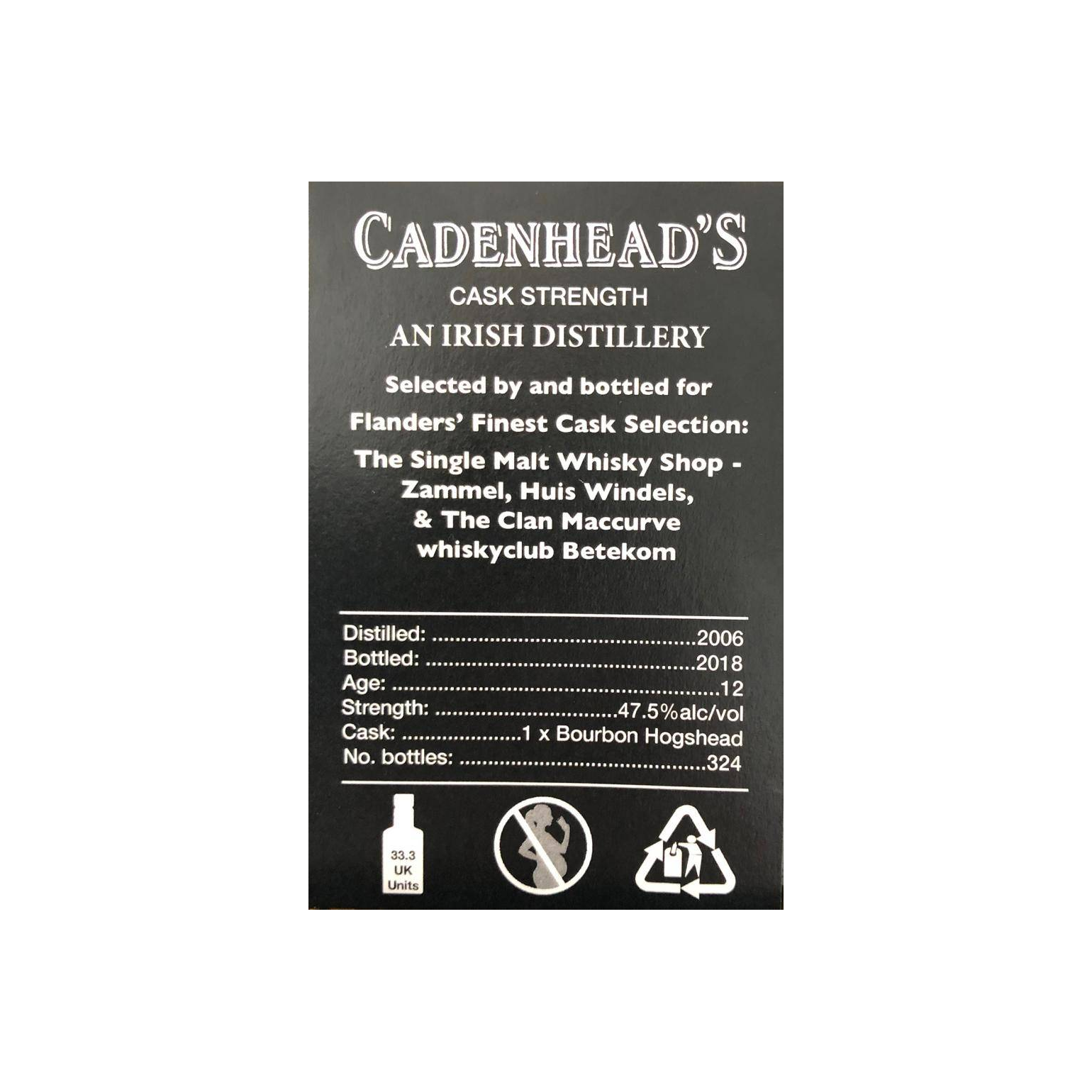 Cadenhead Single Cask 2006 12 Years Single Malt Whisky 3