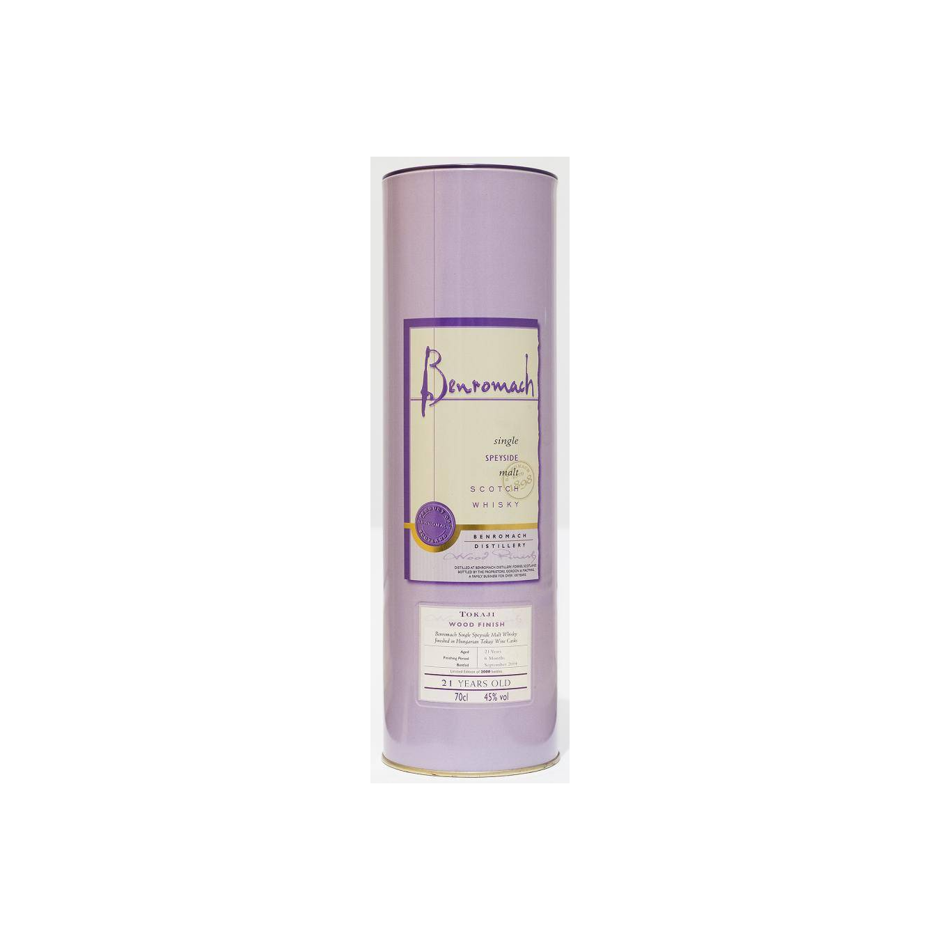 Benromach 21 Years Single Malt Whisky 2