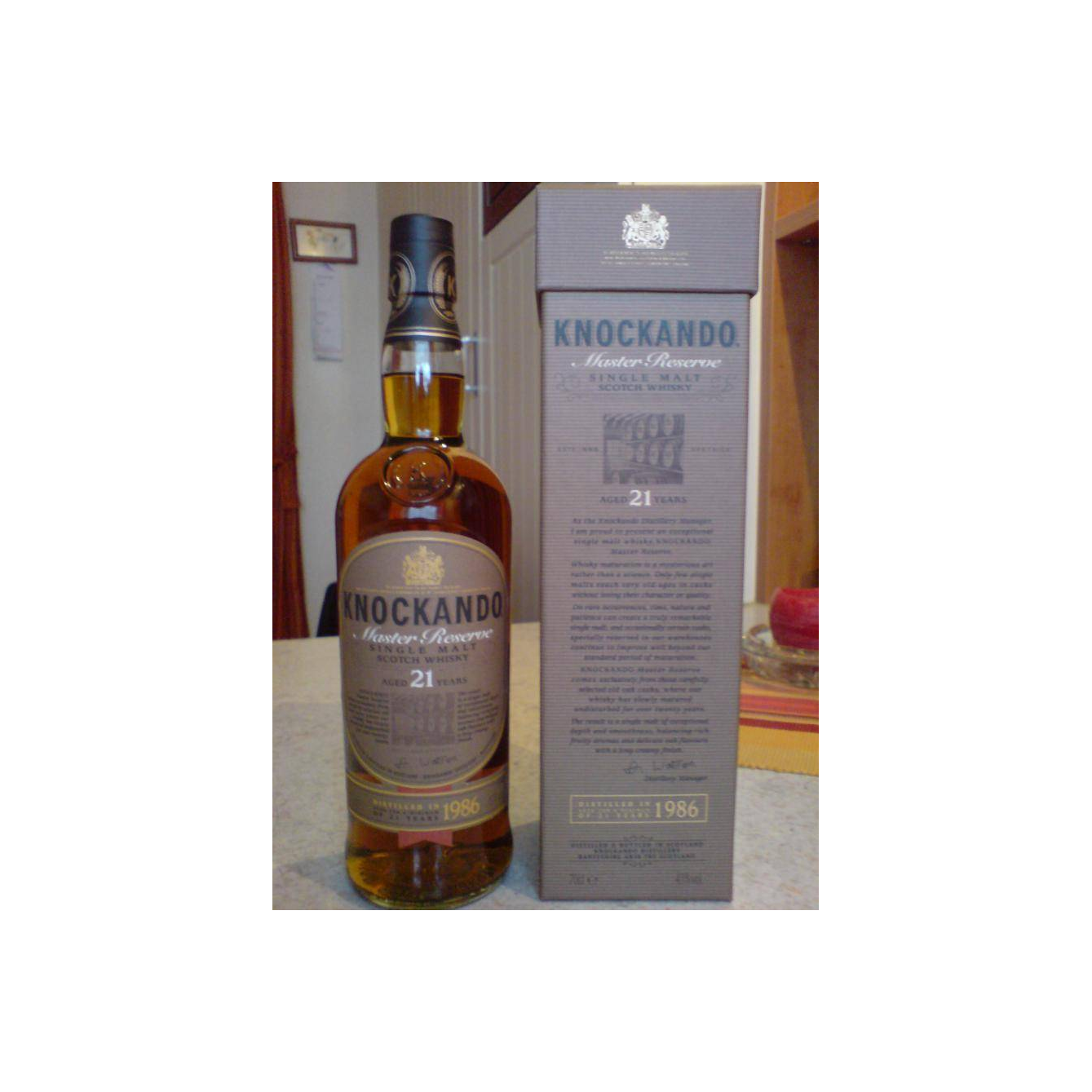 Knockando 1986 21 Years Single Malt Whisky 3