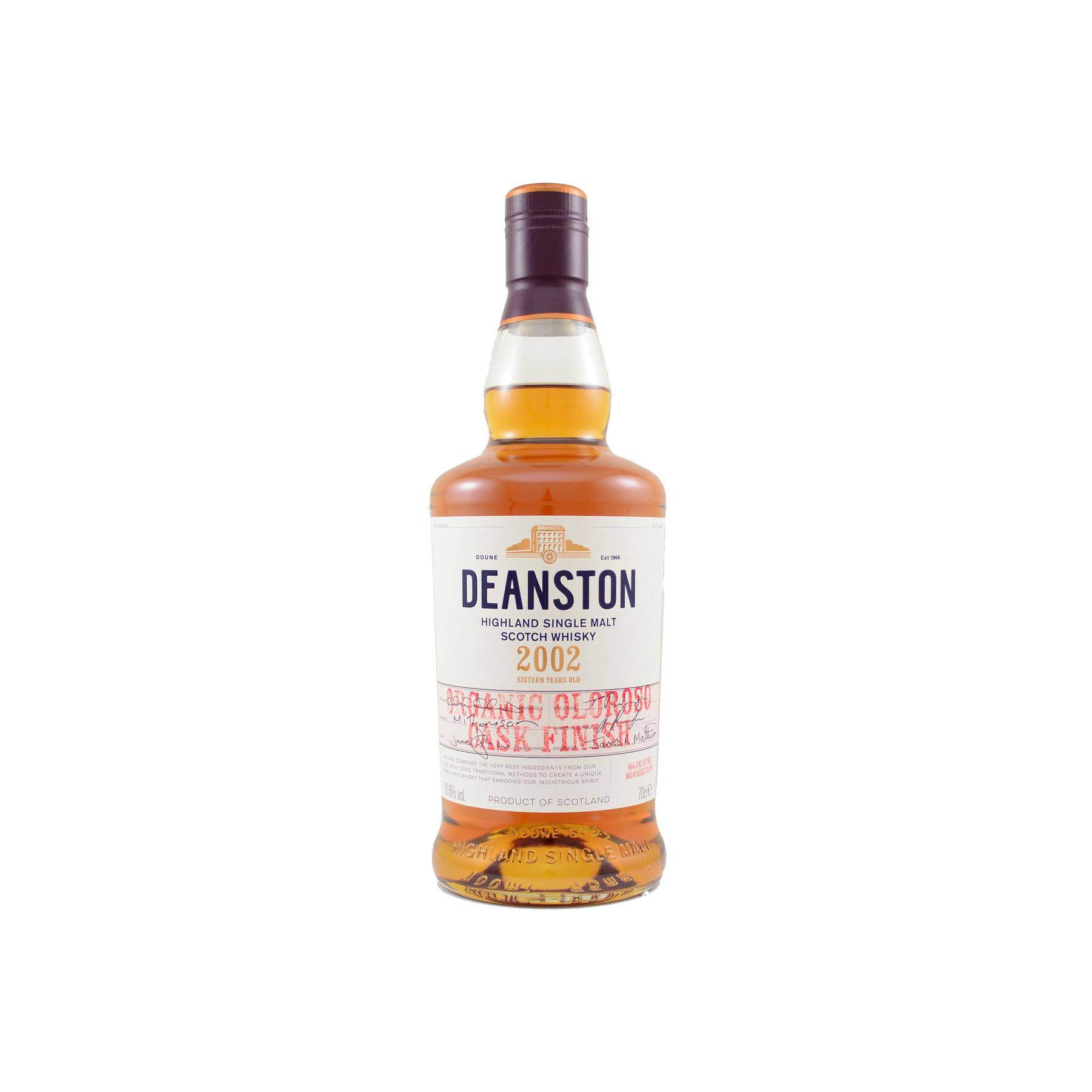 Deanston 2002 16 Years Single Malt Whisky