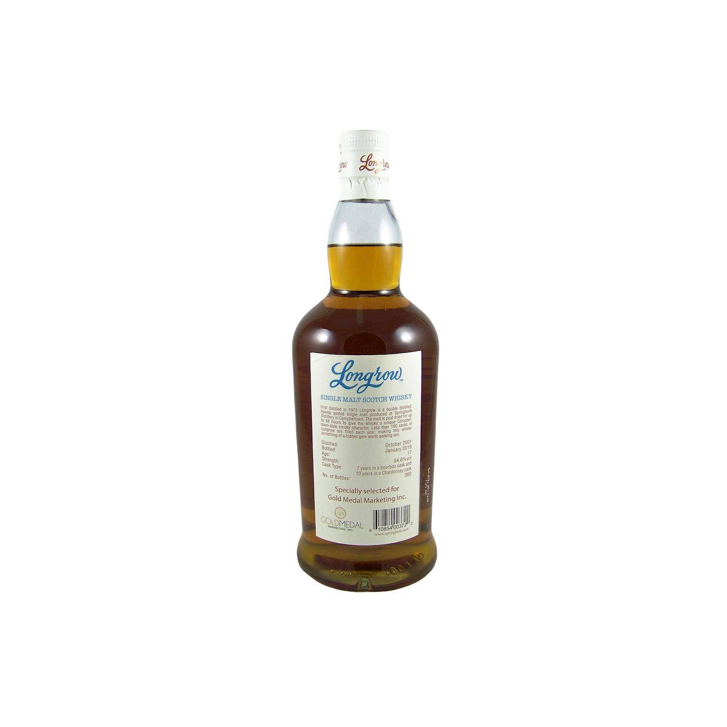 Longrow Single Cask 2001 17 Years Single Malt Whisky 2