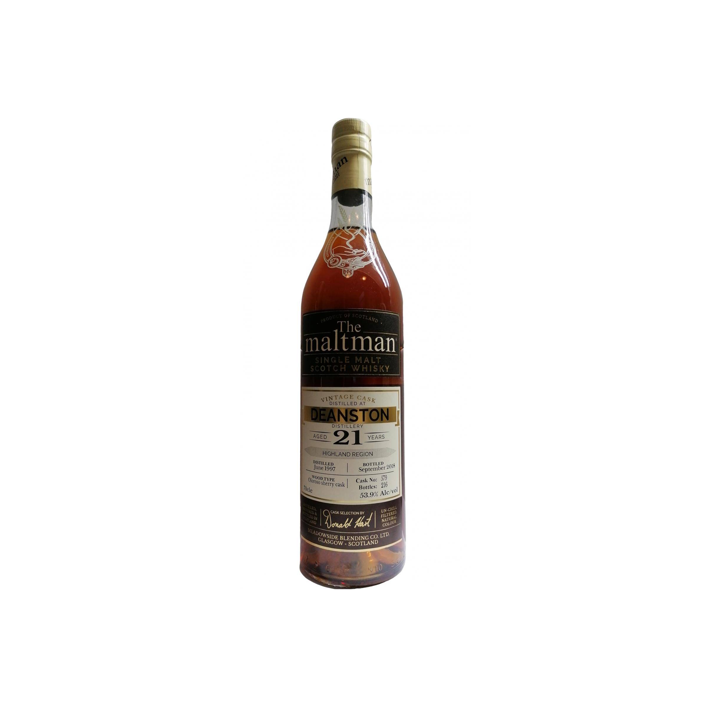 Deanston 1997 21 Years Single Malt Whisky