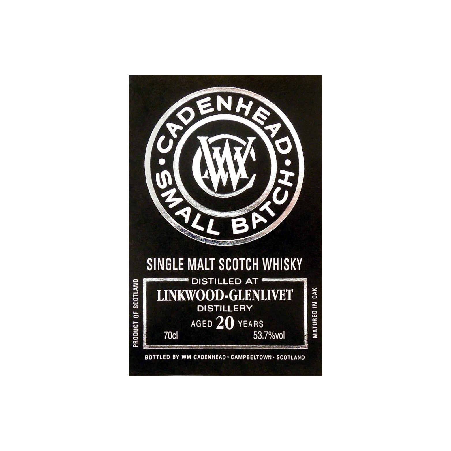 Linkwood Small Batch 1997 20 Years Single Malt Whisky 2