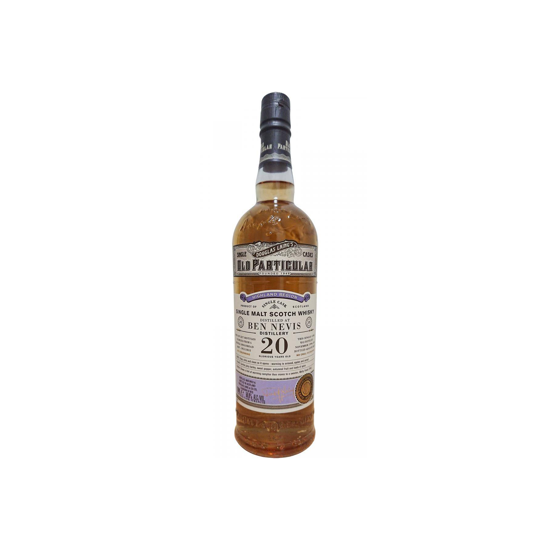 Ben Nevis Old Particular 1996 20 Years Single Malt Whisky