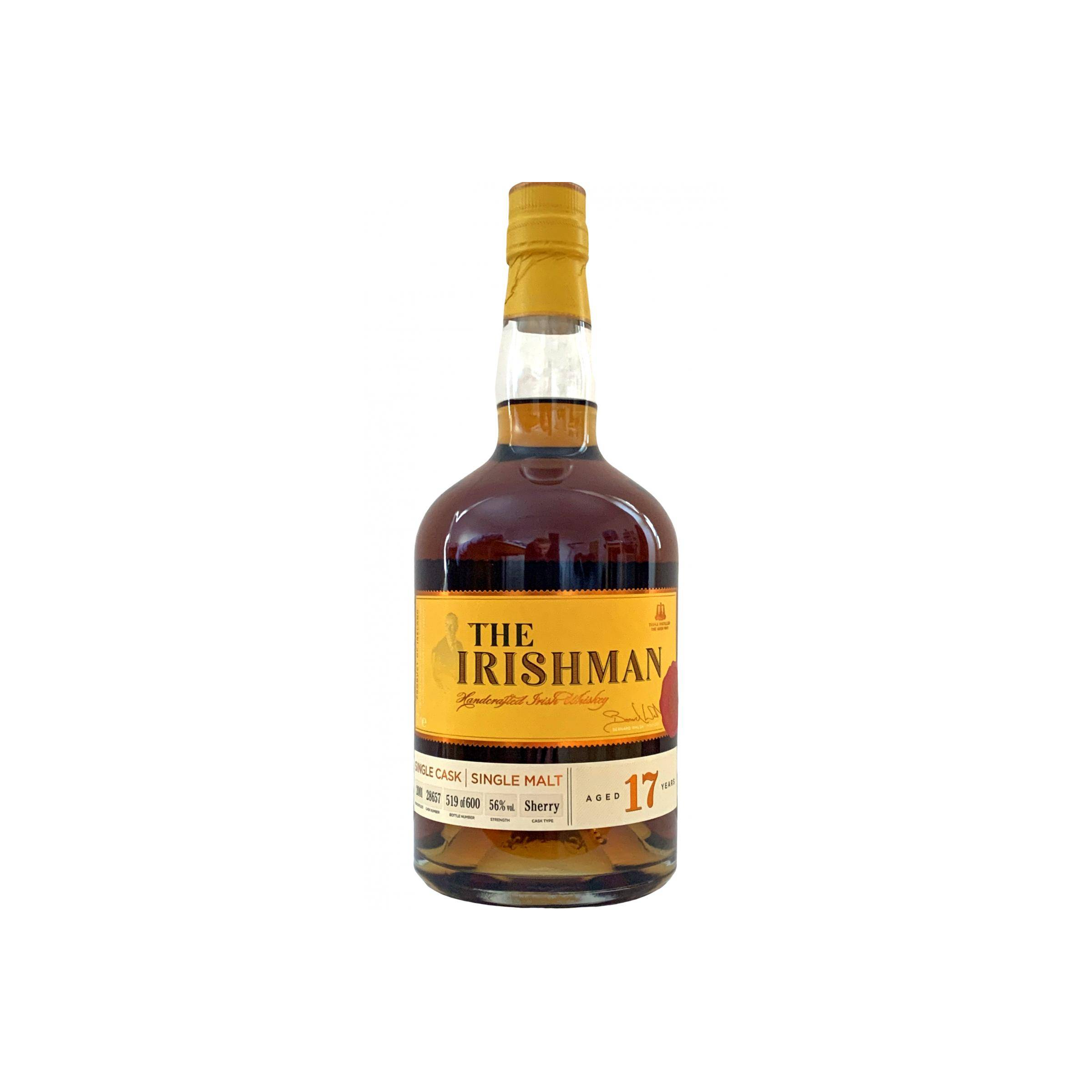 The Irishman Single Cask 2001 17 Years Single Malt Whisky 2